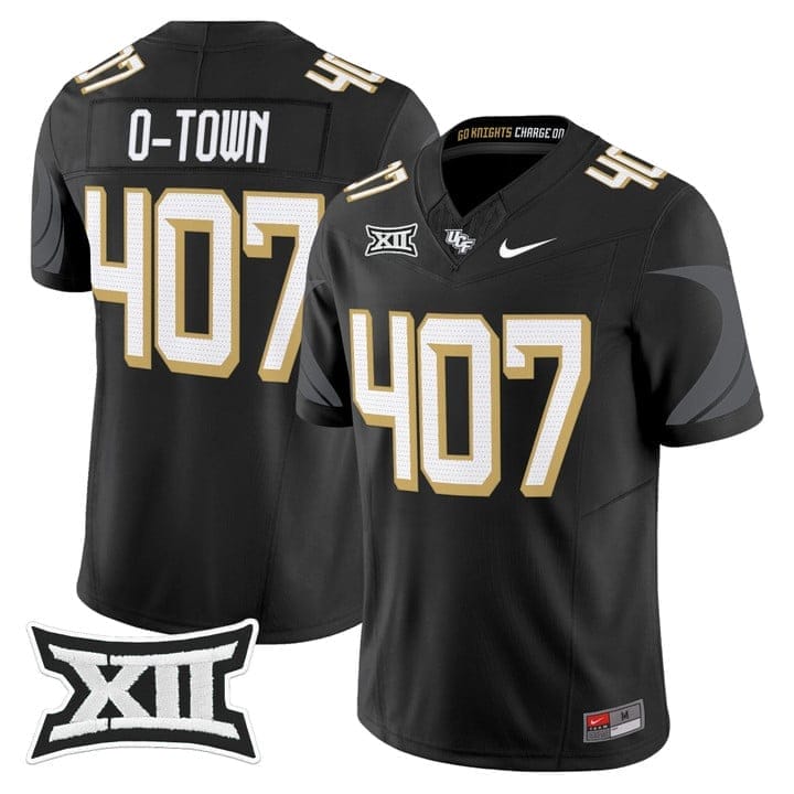 O-Town Jersey #407 UCF Knights 2025 Vapor Limited Football Stitched