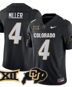 Omarion Miller Jersey #4 Colorado Buffaloes 2025 Limited Stitched