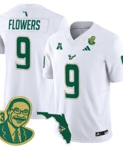 Alternative view of Tampa Bay Jersey #813 South Florida Bulls Lee Roy Selmon Legacy Stitched