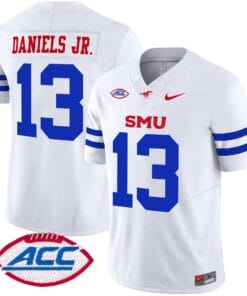 Roderick Daniels Jr Jersey #13 SMU Mustangs 2025 Vapor Limited Stitched