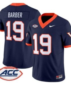 Alternative view of Rondé Barber Jersey #19 Virginia Cavaliers 1995 Throwbacks Stitched
