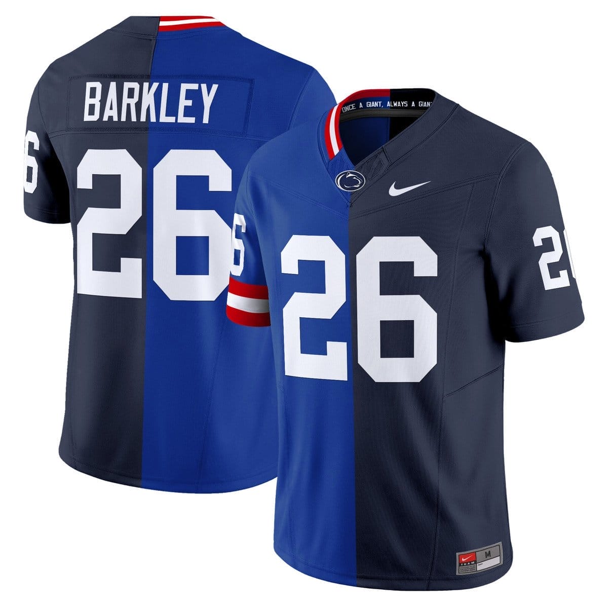 Saquon Barkley Jersey #26 Penn State Nittany Lions Split Stitched - Image 3