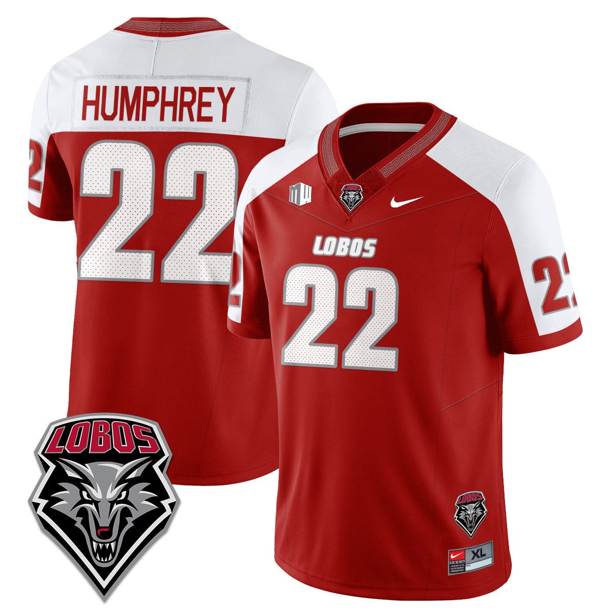 Scottre Humphrey Jersey #22 UNM Lobo Football 2025 Stitched - Image 3