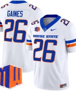 Alternative view of Sire Gaines Jersey #26 Boise State Broncos 2025 Vapor Stitched