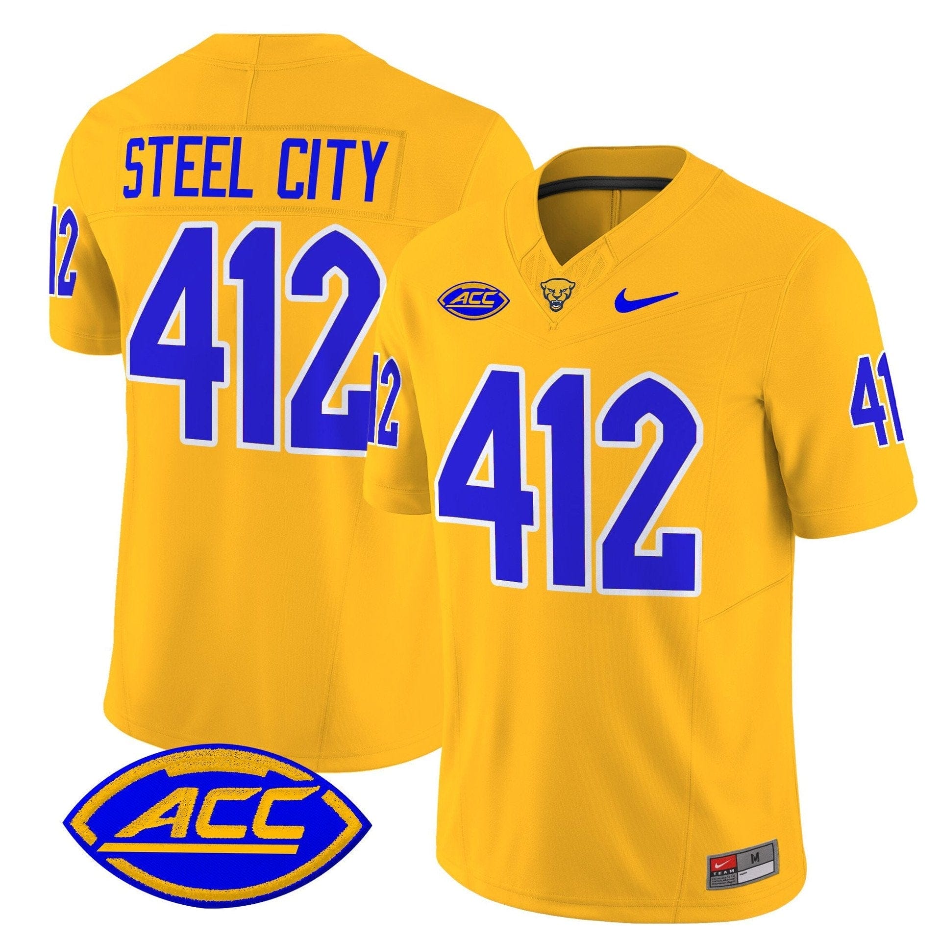 Steel City Jersey #412 Pittsburgh Panthers 2025 Limited Stitched - Image 2