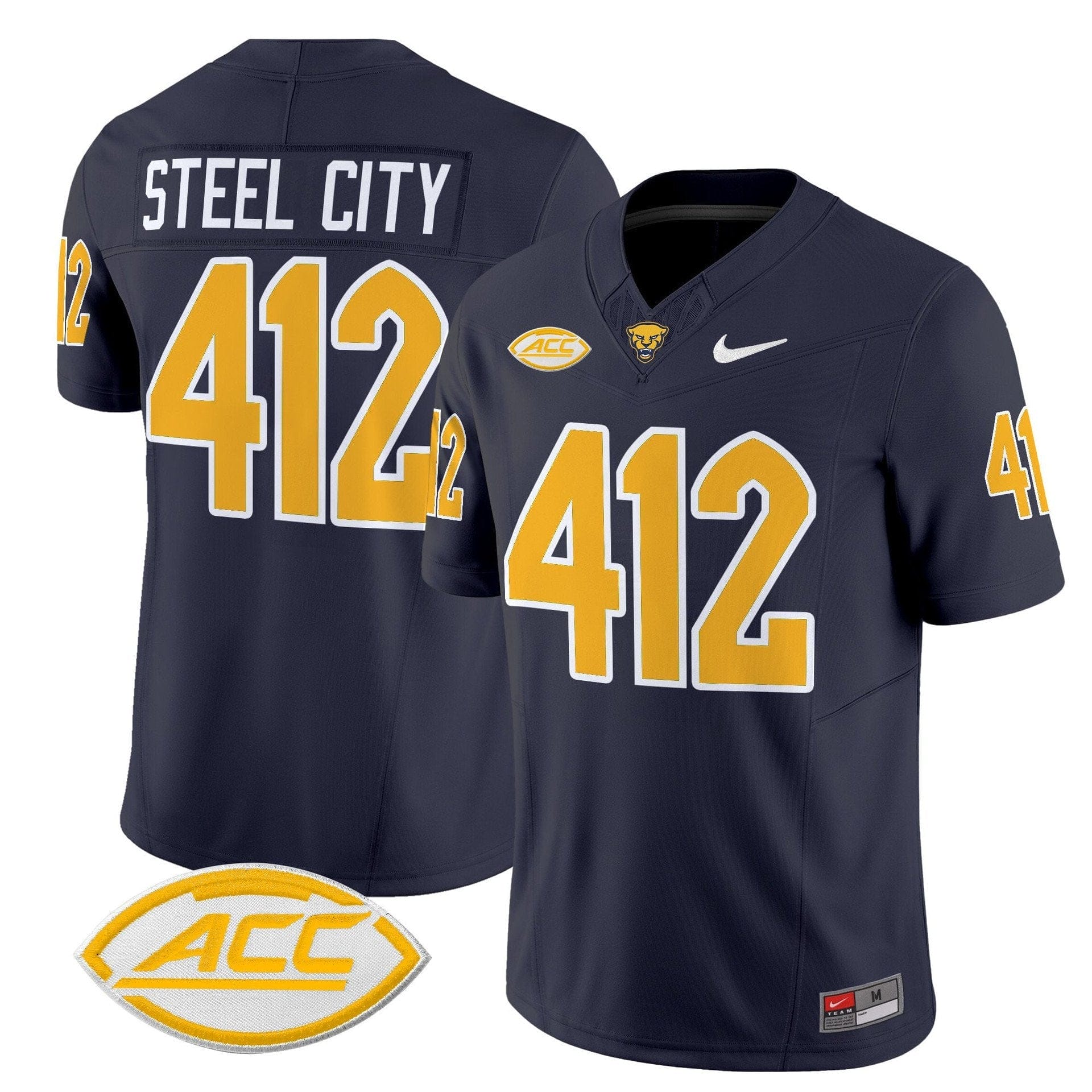 Steel City Jersey #412 Pittsburgh Panthers 2025 Limited Stitched - Image 4