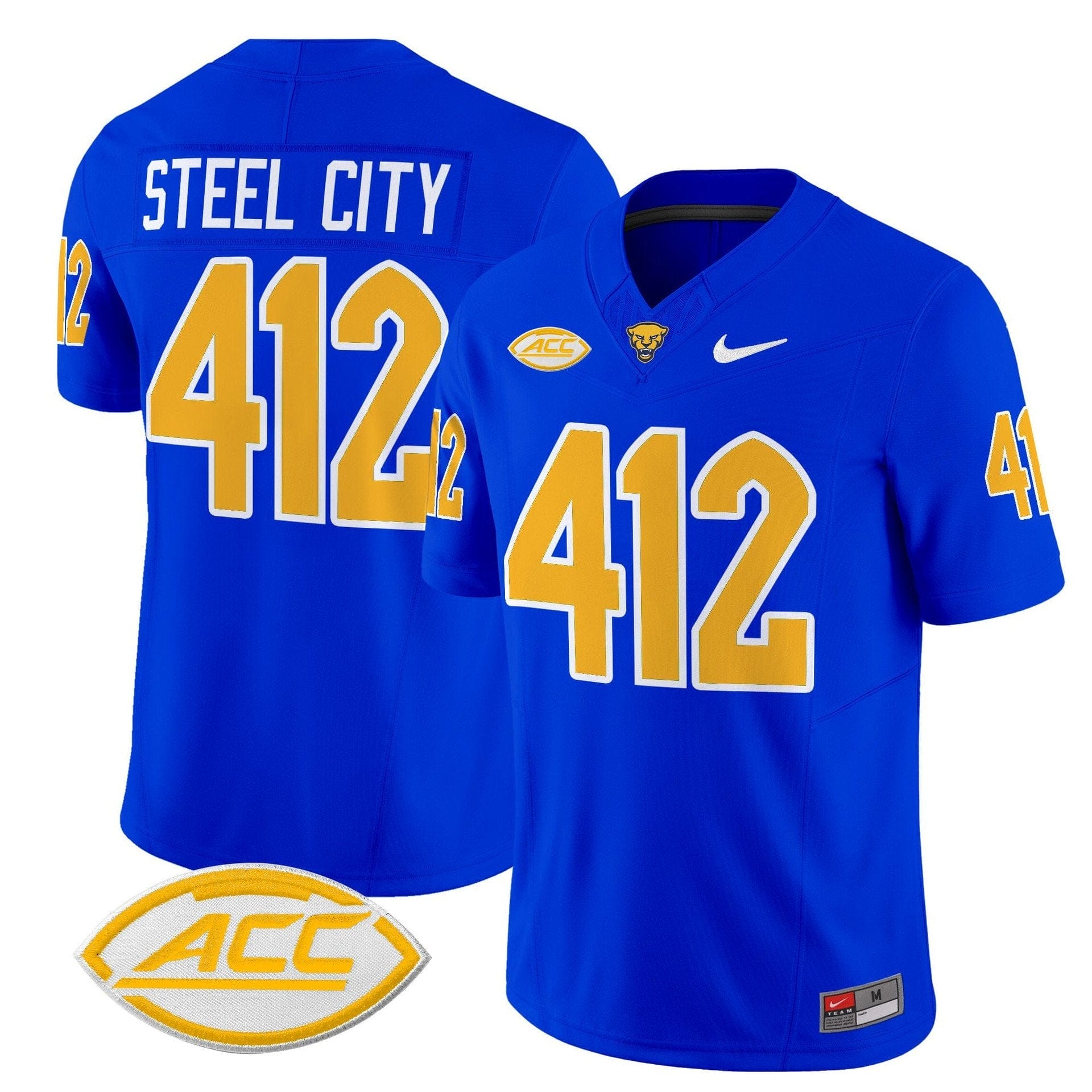 Steel City Jersey #412 Pittsburgh Panthers 2025 Limited Stitched - Image 5