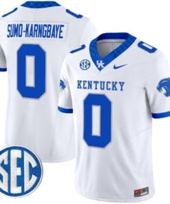 Alternative view of Sumo-Karngbaye Jersey #0 Kentucky Wildcats 2025 Limited Stitched