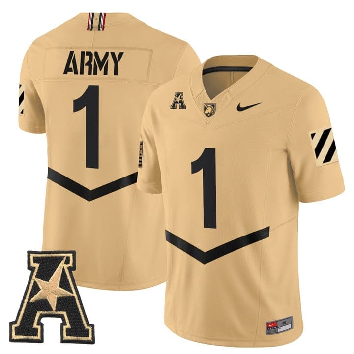 Team Jersey #1 Army Black Knights 2025 Vapor Limited Stitched - Image 5