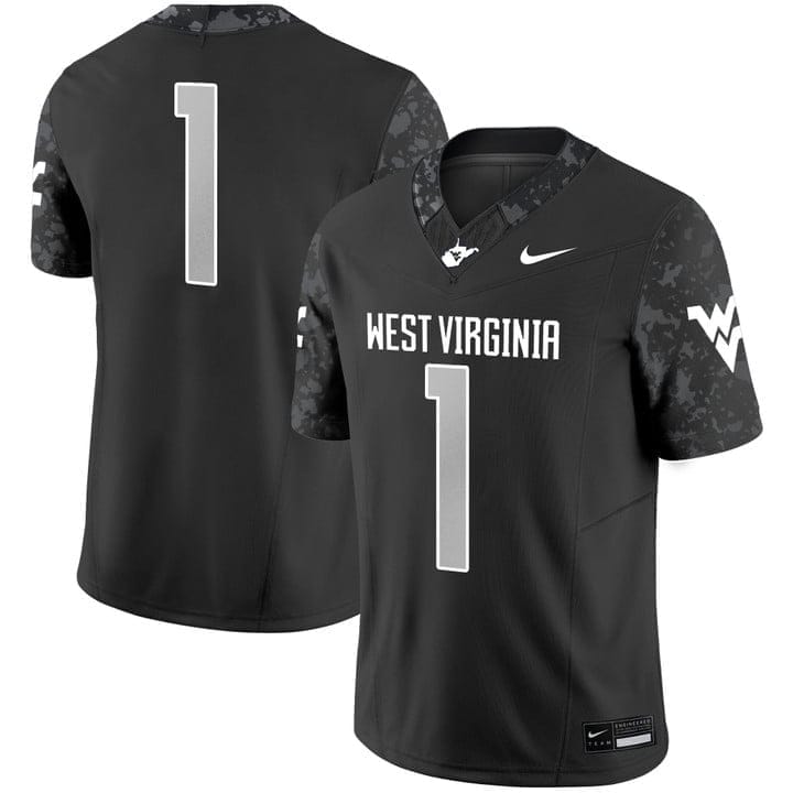 Team Jersey #1 West Virginia Mountaineers 2025 Vapor Limited Stitched