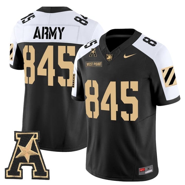 West Point Jersey #845 Army Black Knights 2025 Vapor Stitched - Image 2