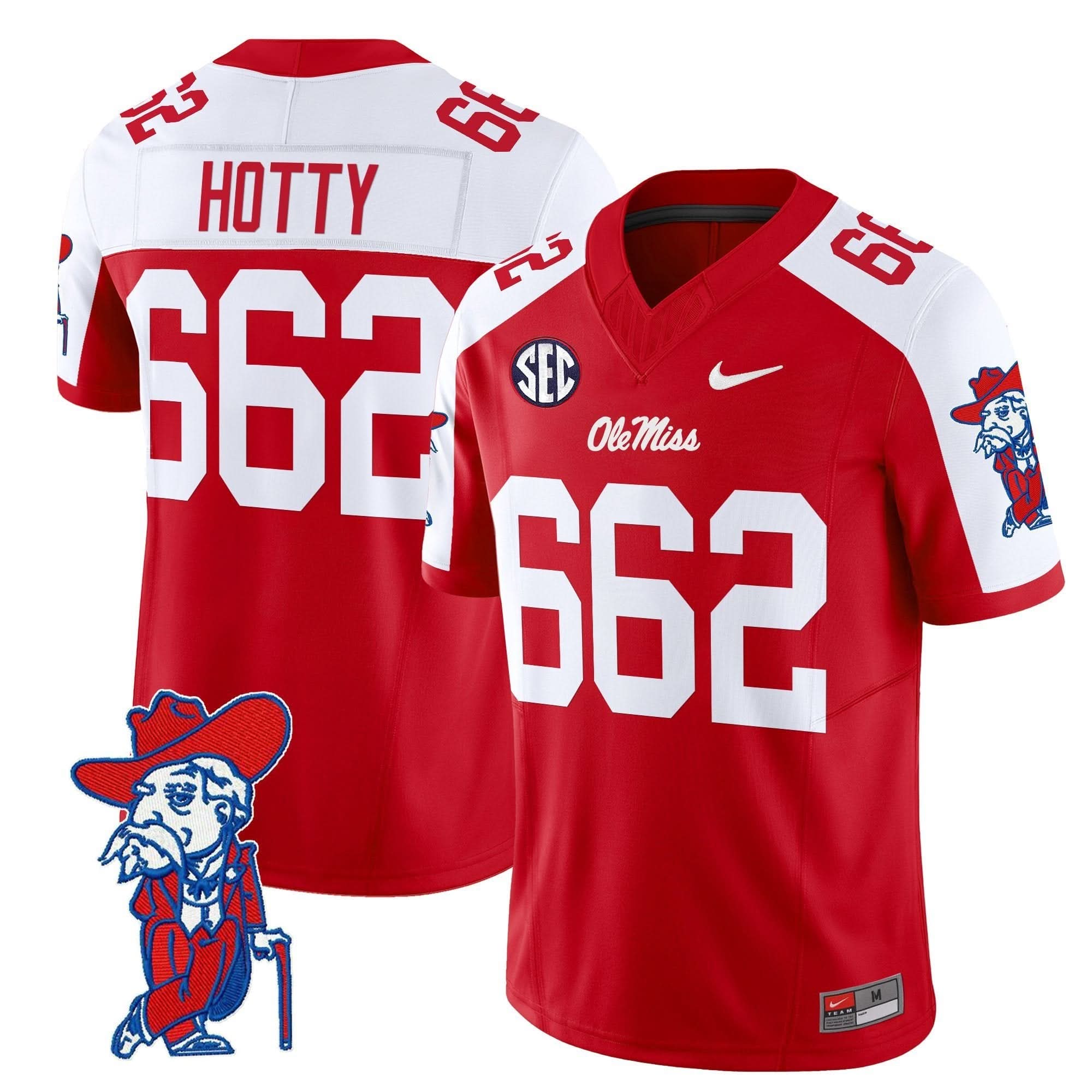 Ole Miss Rebels 2025 Vapor Limited Jersey V2 - All Stitched - Image 39