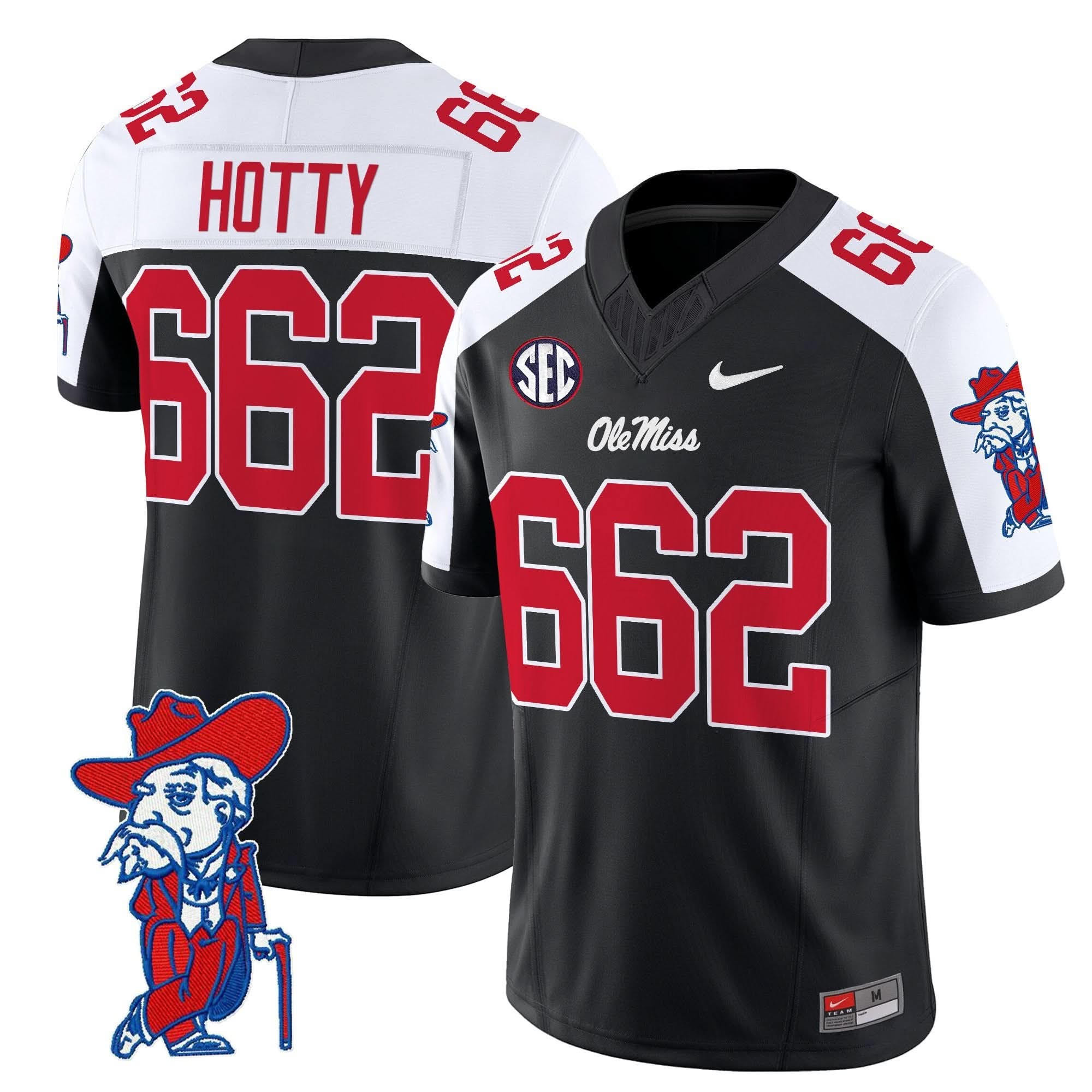 Ole Miss Rebels 2025 Vapor Limited Jersey V2 - All Stitched - Image 43