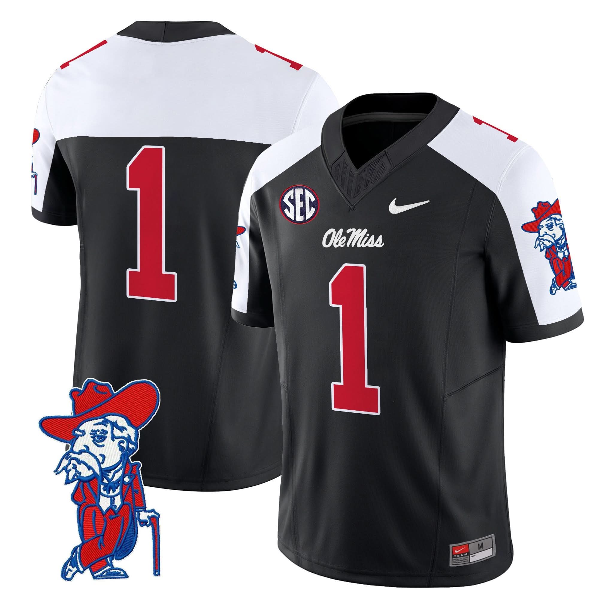 Ole Miss Rebels 2025 Vapor Limited Jersey V2 - All Stitched - Image 46