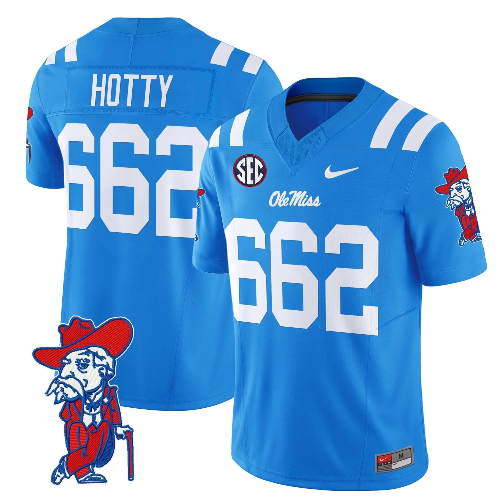 Ole Miss Rebels 2025 Vapor Limited Jersey V2 - All Stitched - Image 27