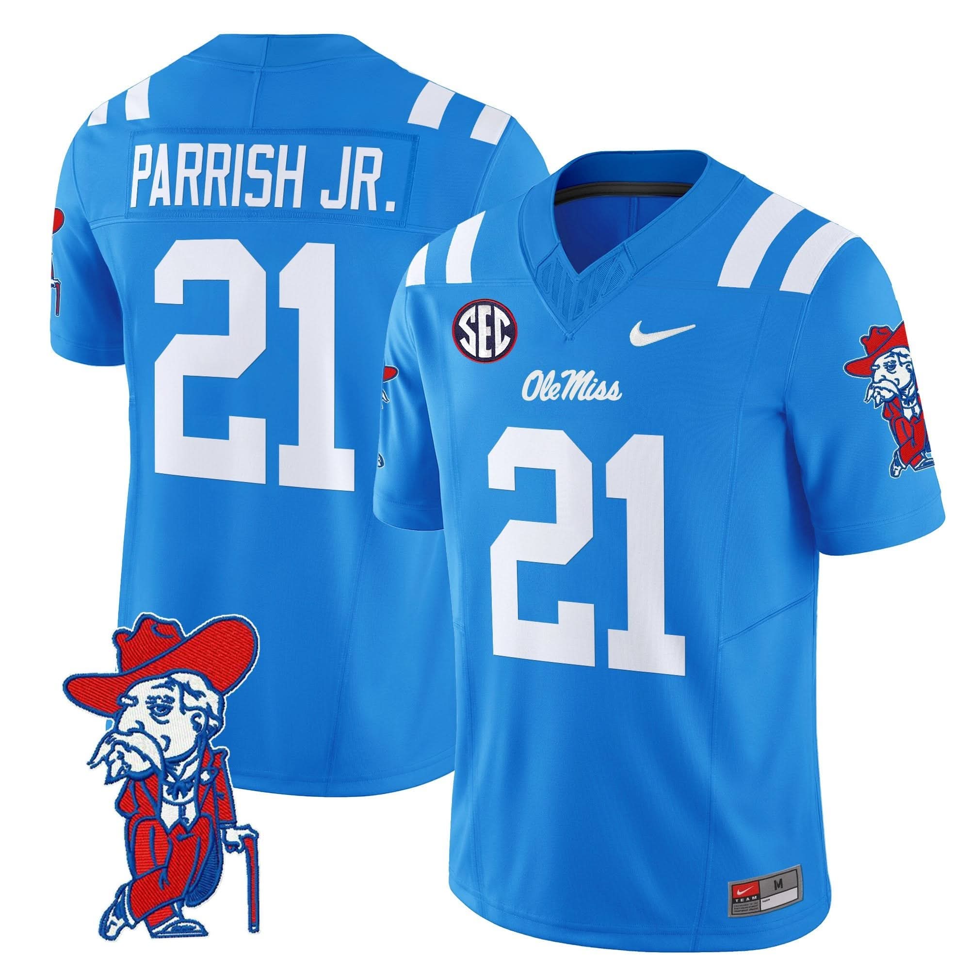 Ole Miss Rebels 2025 Vapor Limited Jersey V2 - All Stitched - Image 29