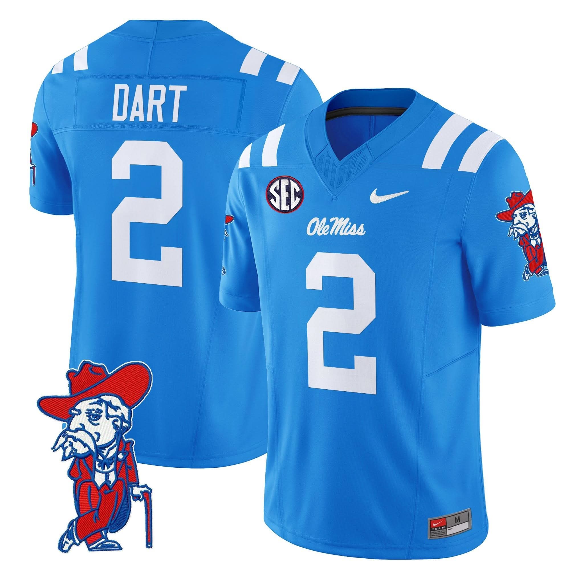 Ole Miss Rebels 2025 Vapor Limited Jersey V2 - All Stitched - Image 30