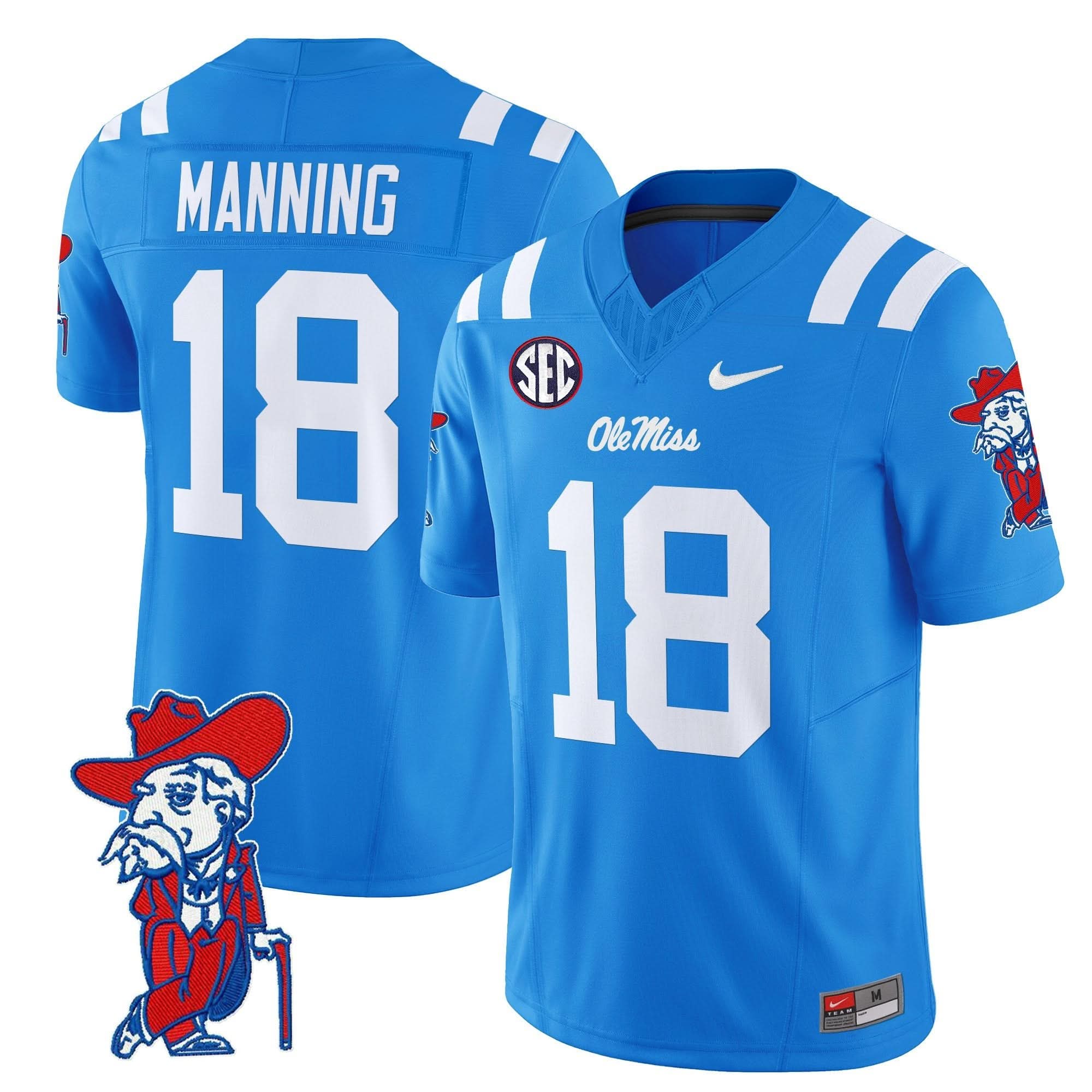 Ole Miss Rebels 2025 Vapor Limited Jersey V2 - All Stitched - Image 31