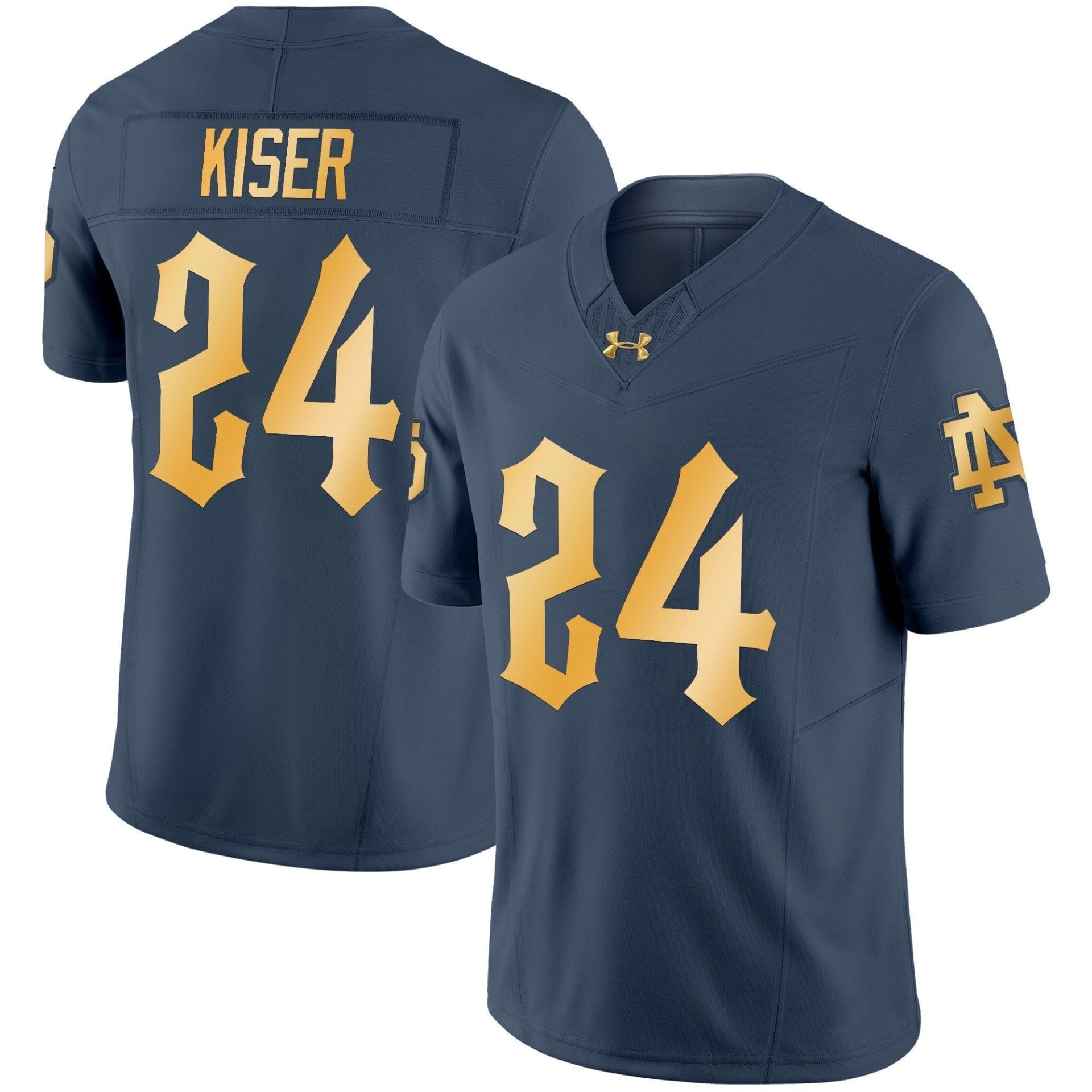 Notre Dame Fighting Irish Vapor Limited Jersey - All Stitched - Image 17