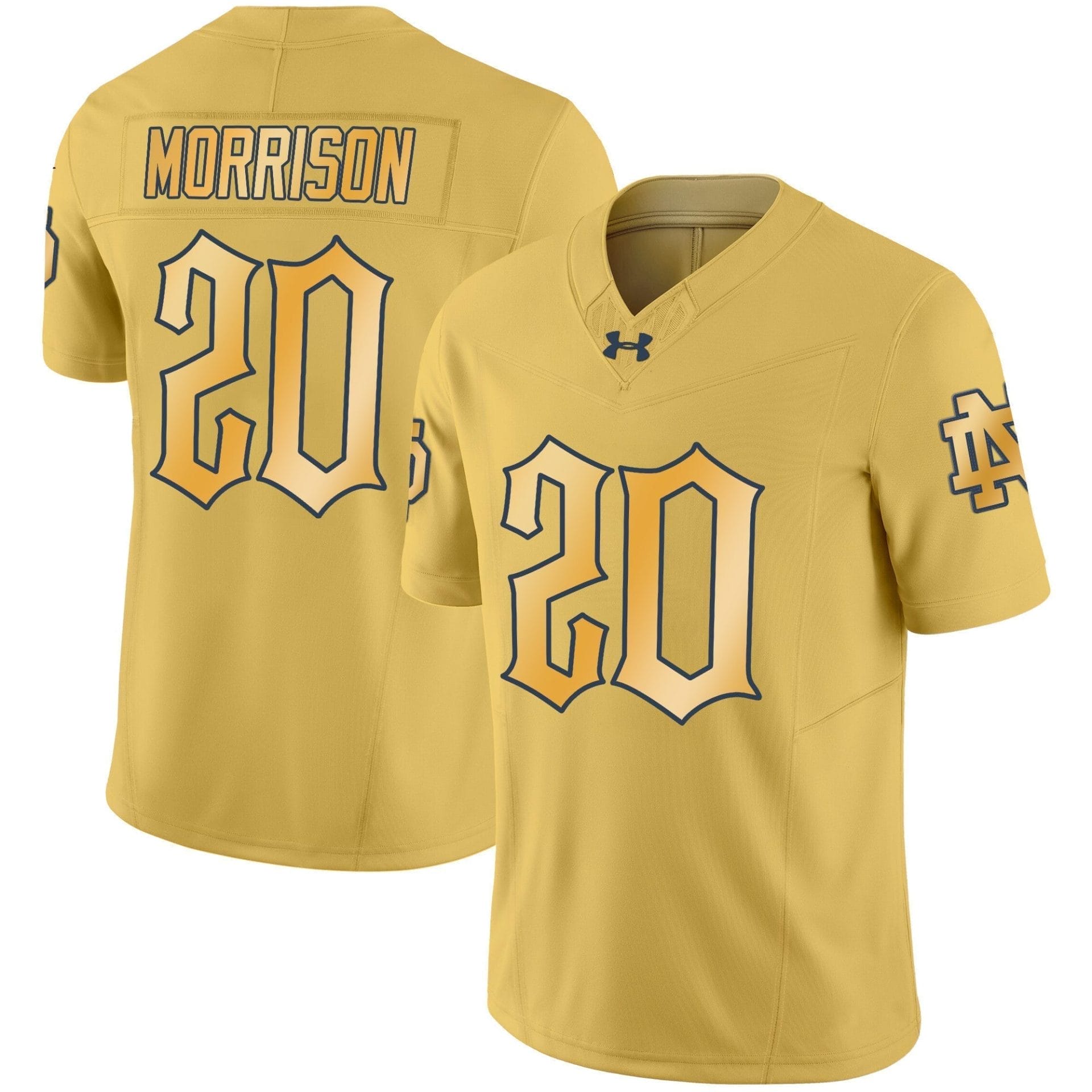Notre Dame Fighting Irish Vapor Limited Jersey - All Stitched - Image 21