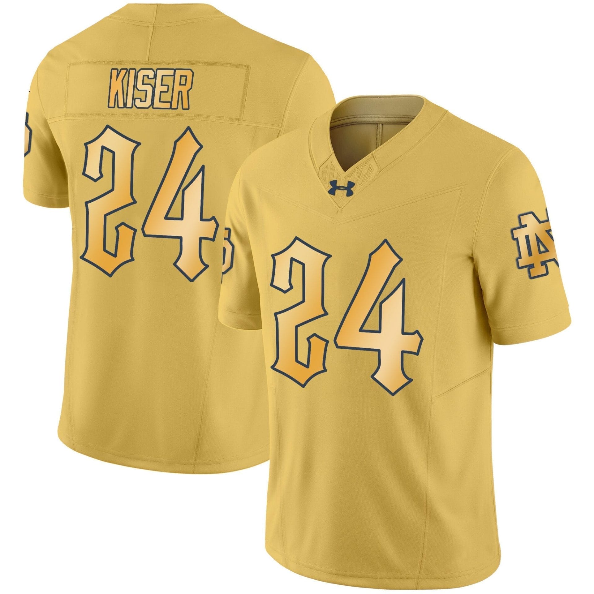 Notre Dame Fighting Irish Vapor Limited Jersey - All Stitched - Image 16