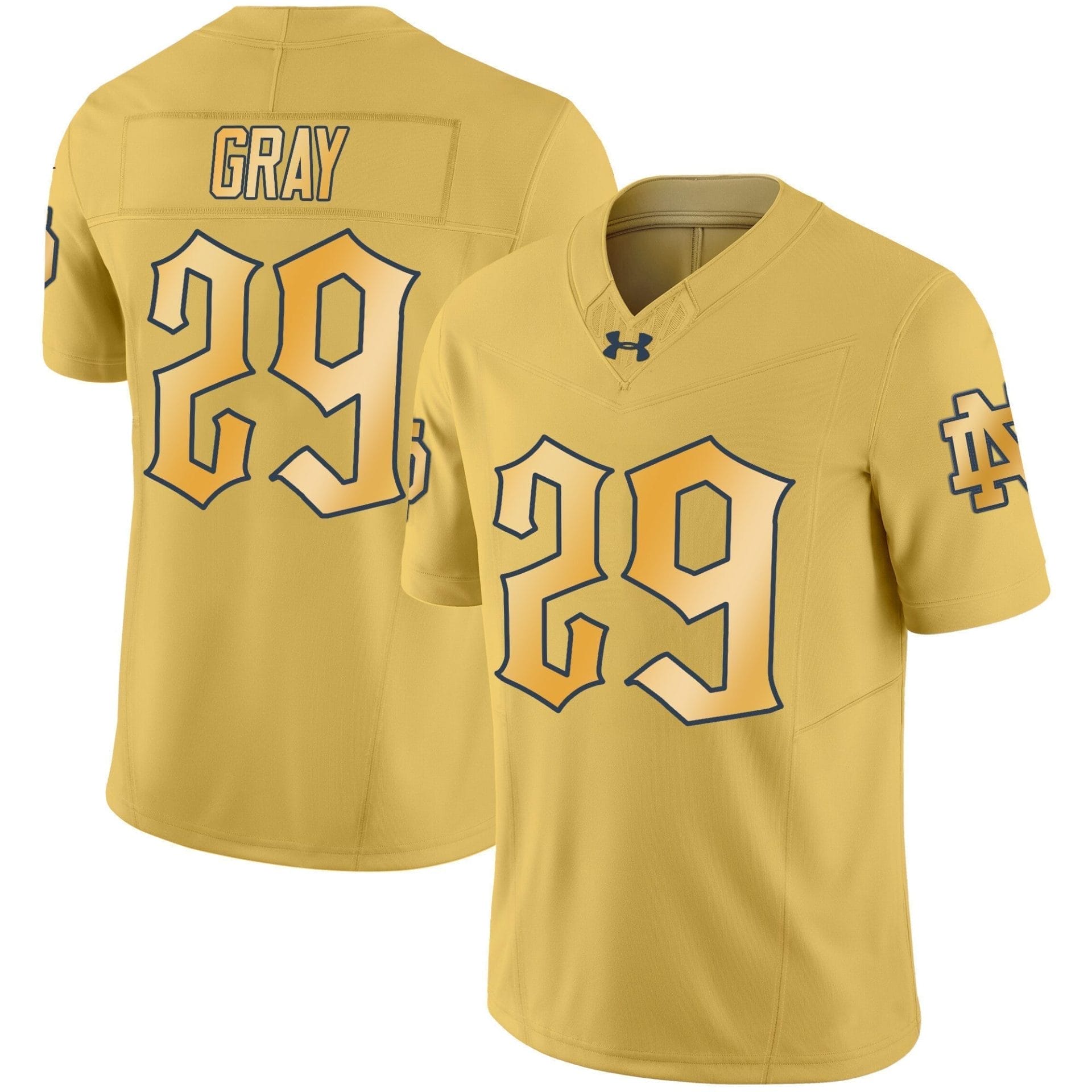Notre Dame Fighting Irish Vapor Limited Jersey - All Stitched - Image 24