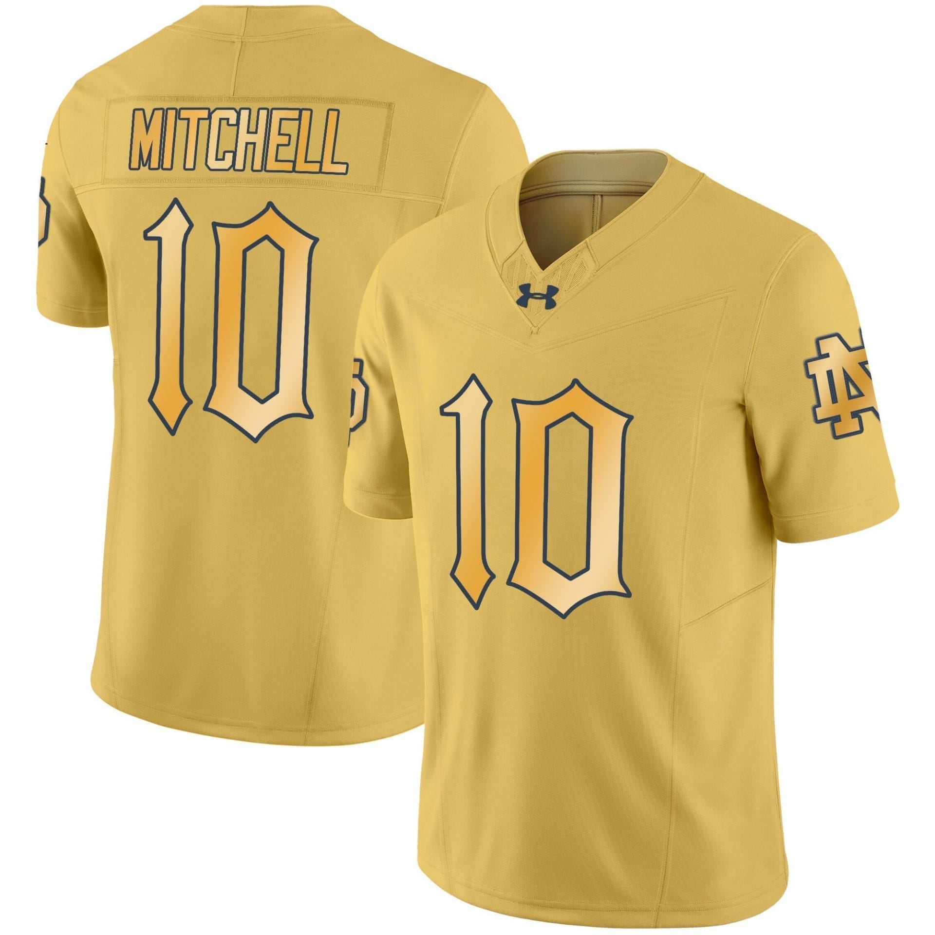 Notre Dame Fighting Irish Vapor Limited Jersey - All Stitched - Image 25