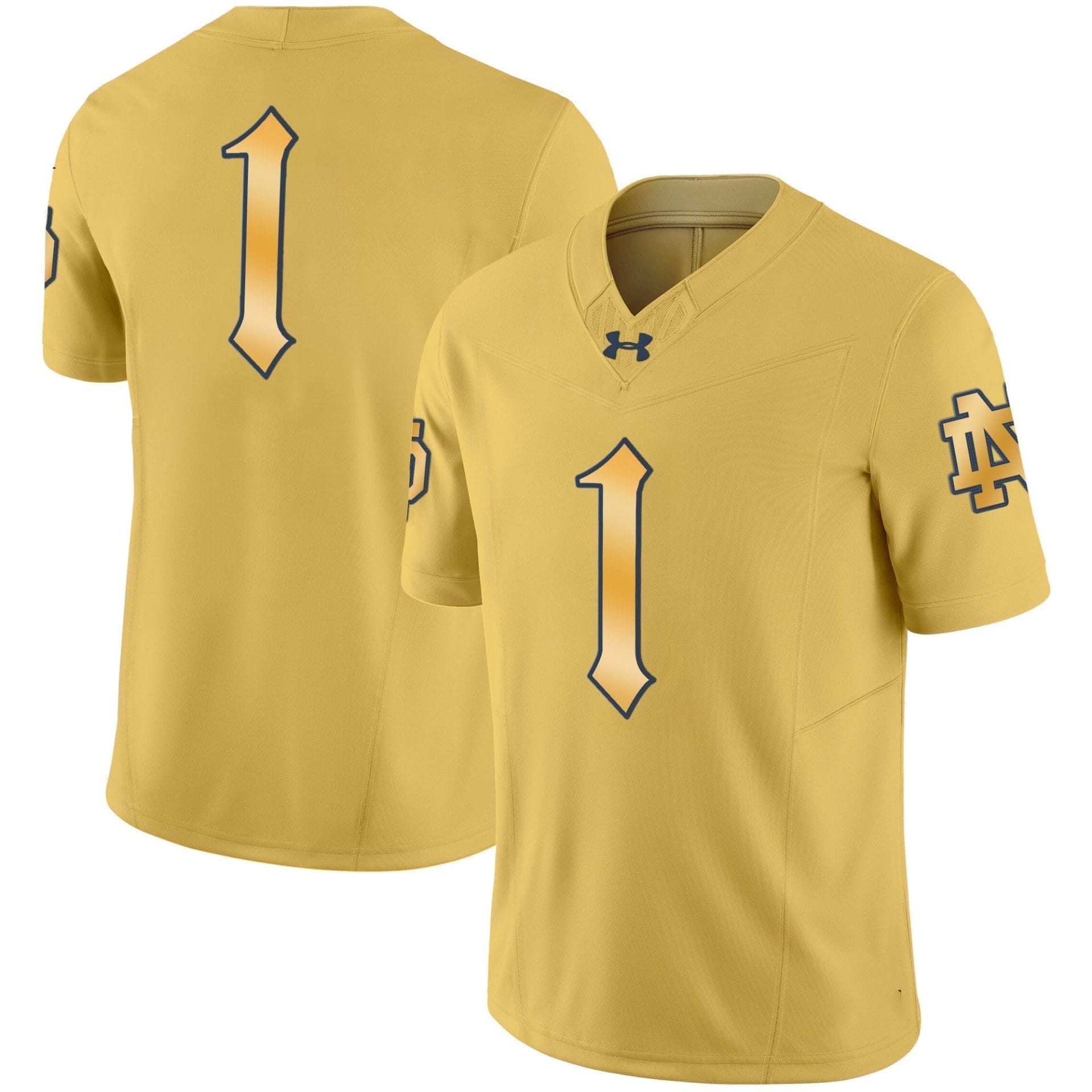 Notre Dame Fighting Irish Vapor Limited Jersey - All Stitched - Image 26