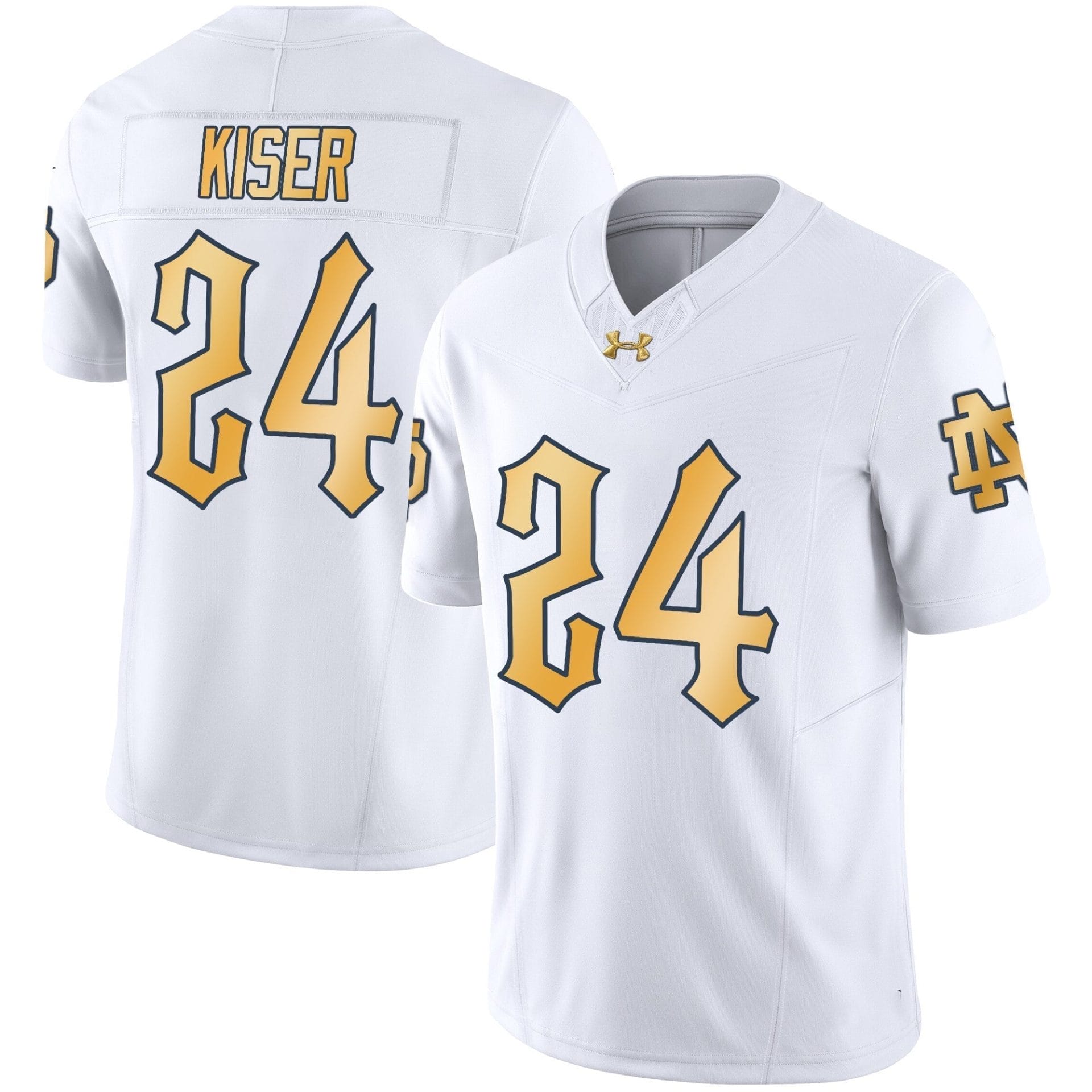 Notre Dame Fighting Irish Vapor Limited Jersey - All Stitched - Image 12