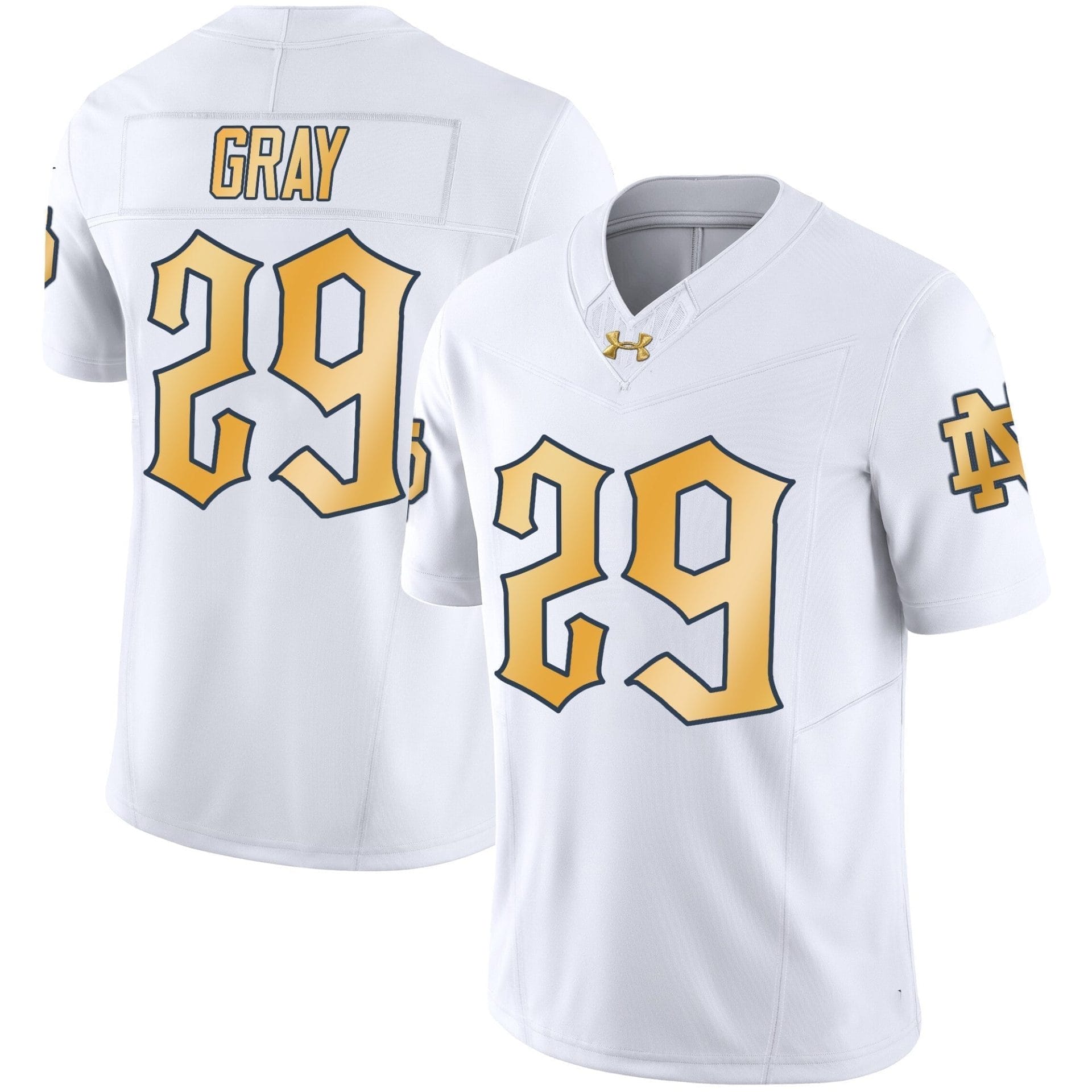Notre Dame Fighting Irish Vapor Limited Jersey - All Stitched - Image 23