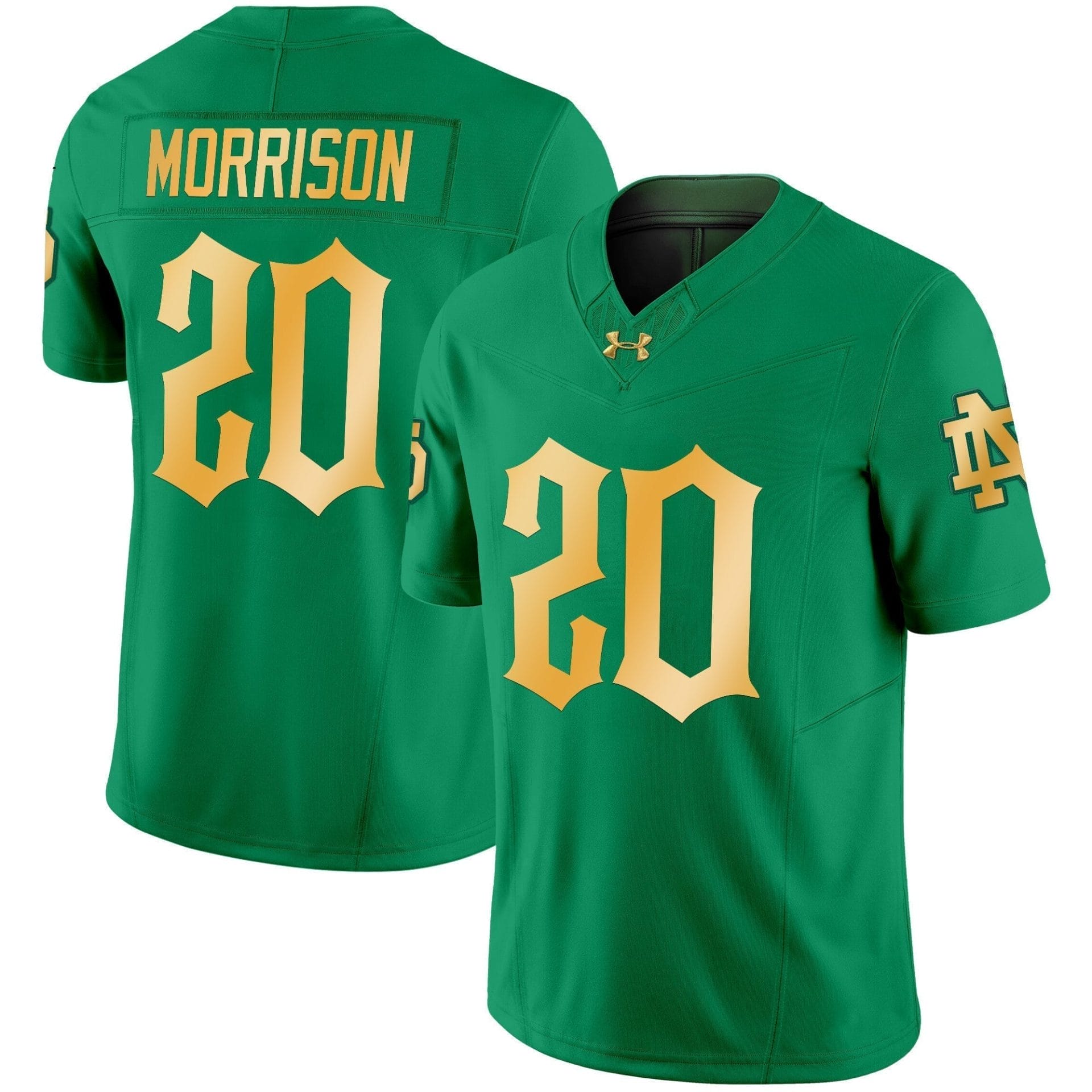 Notre Dame Fighting Irish Vapor Limited Jersey - All Stitched - Image 33