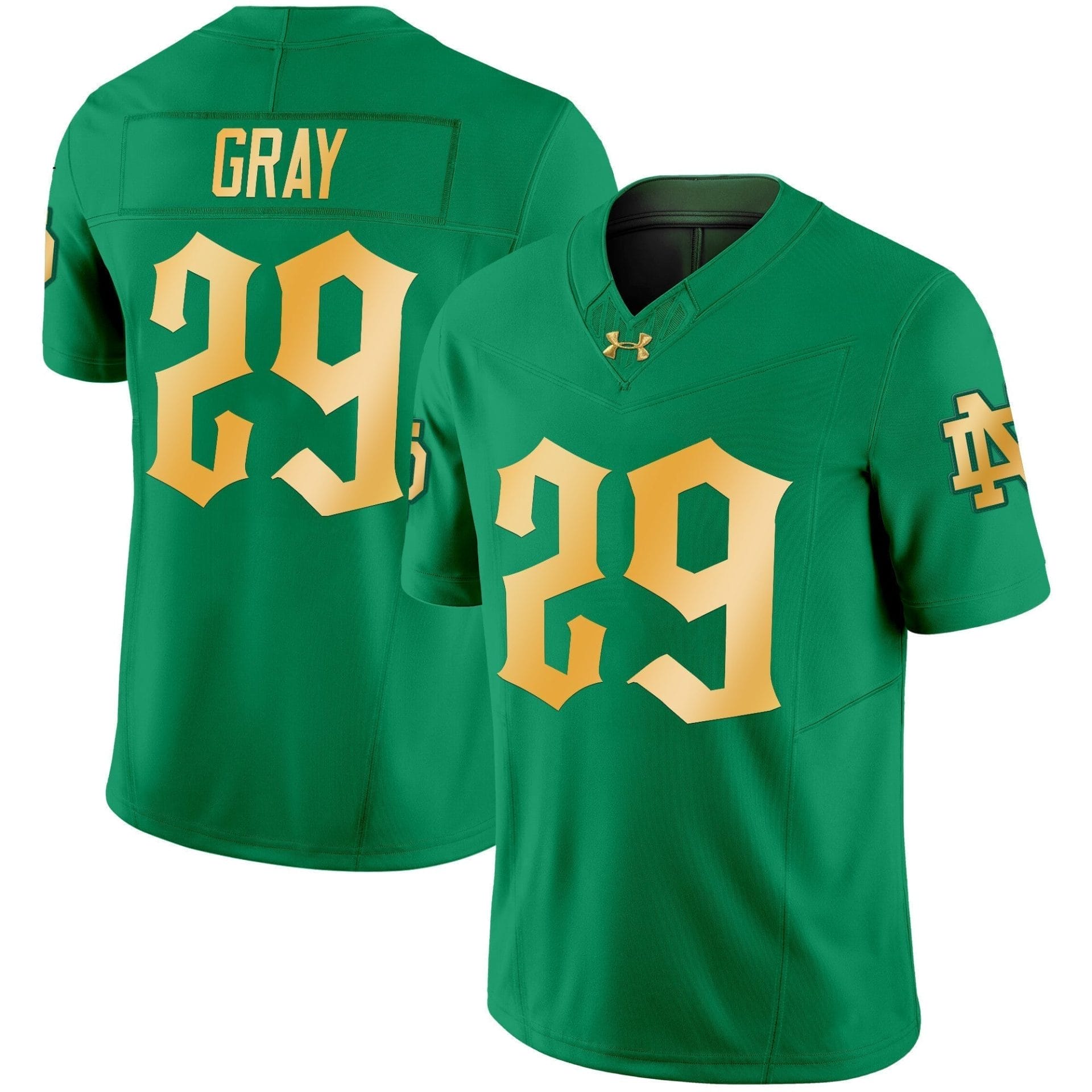 Notre Dame Fighting Irish Vapor Limited Jersey - All Stitched - Image 3