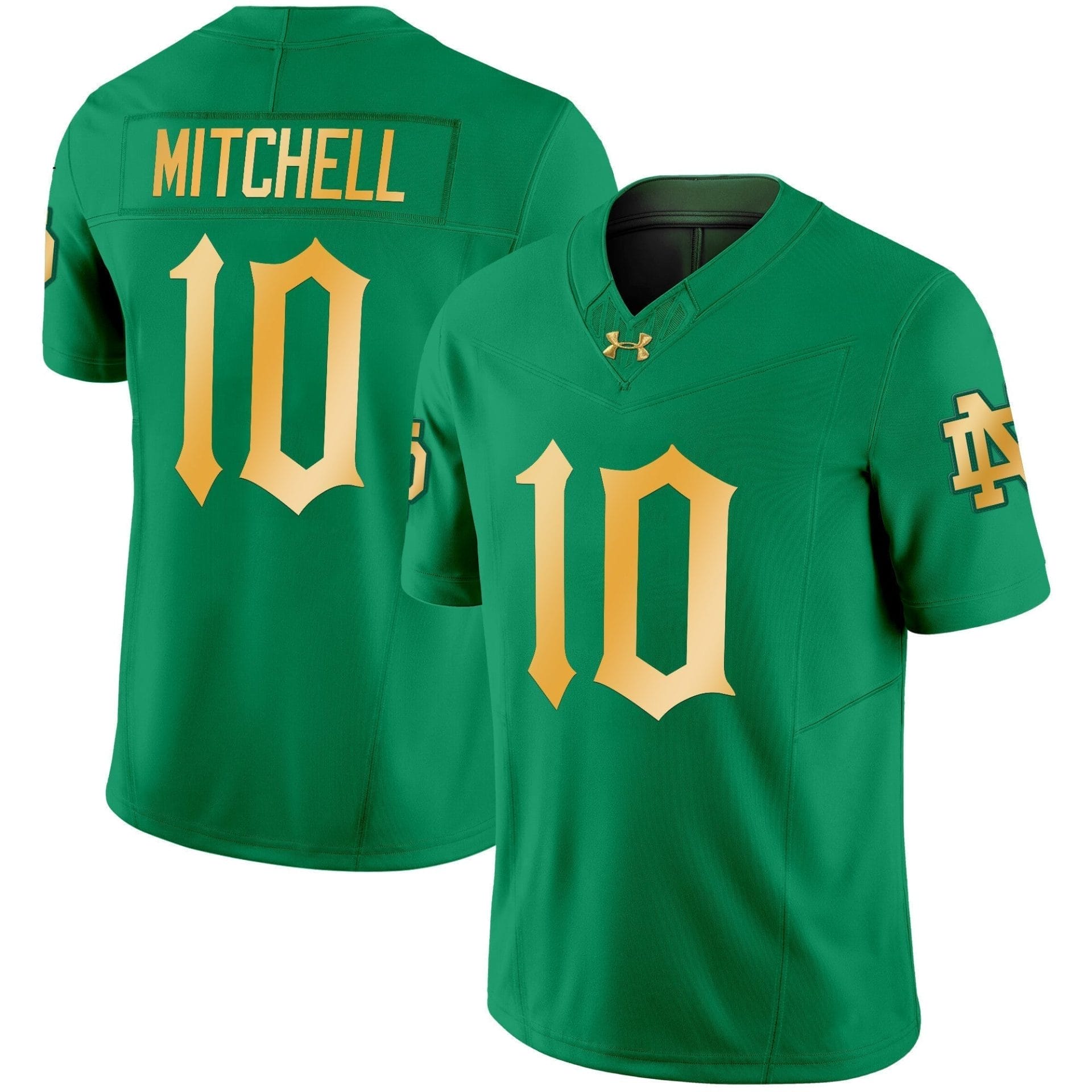 Notre Dame Fighting Irish Vapor Limited Jersey - All Stitched - Image 5