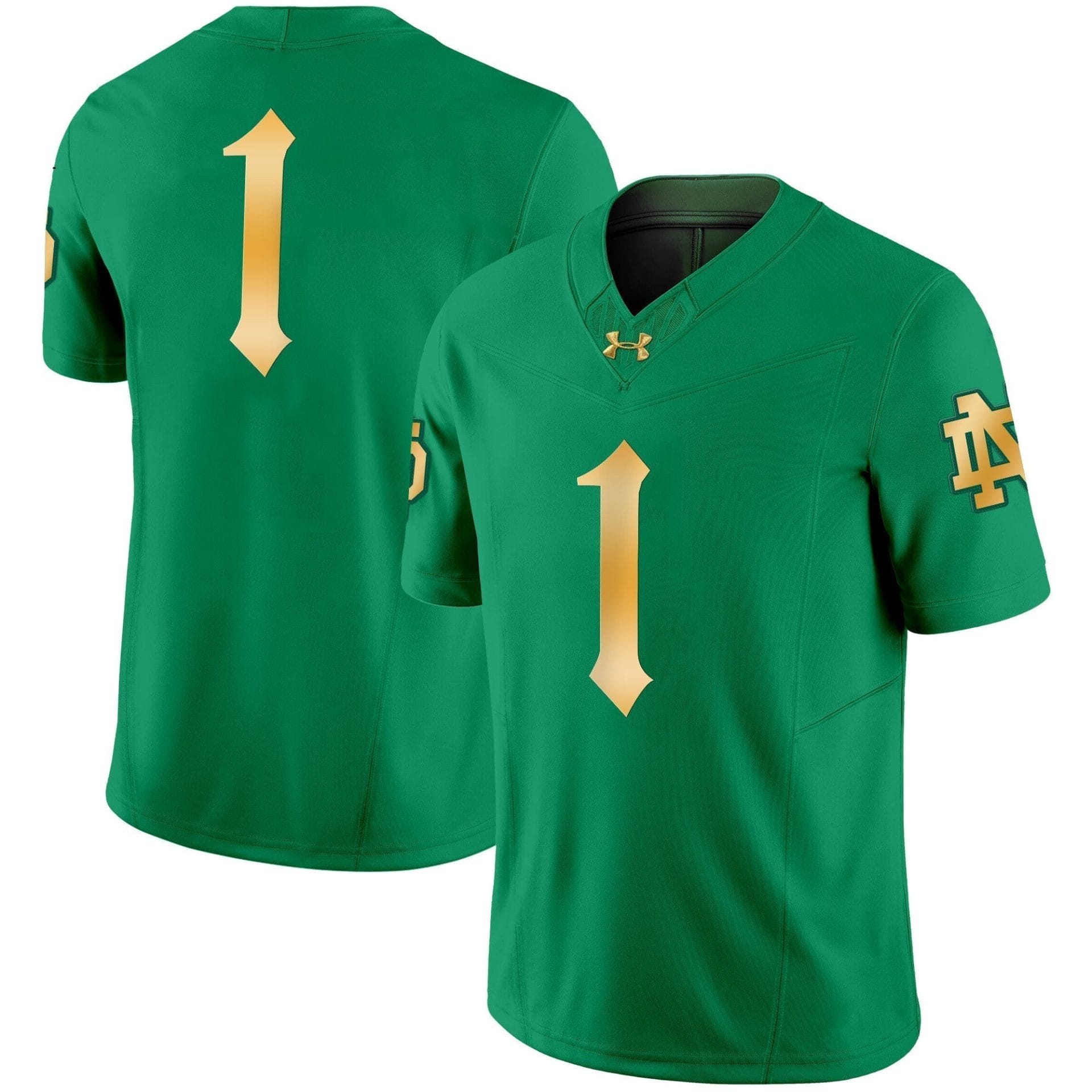 Notre Dame Fighting Irish Vapor Limited Jersey - All Stitched - Image 6