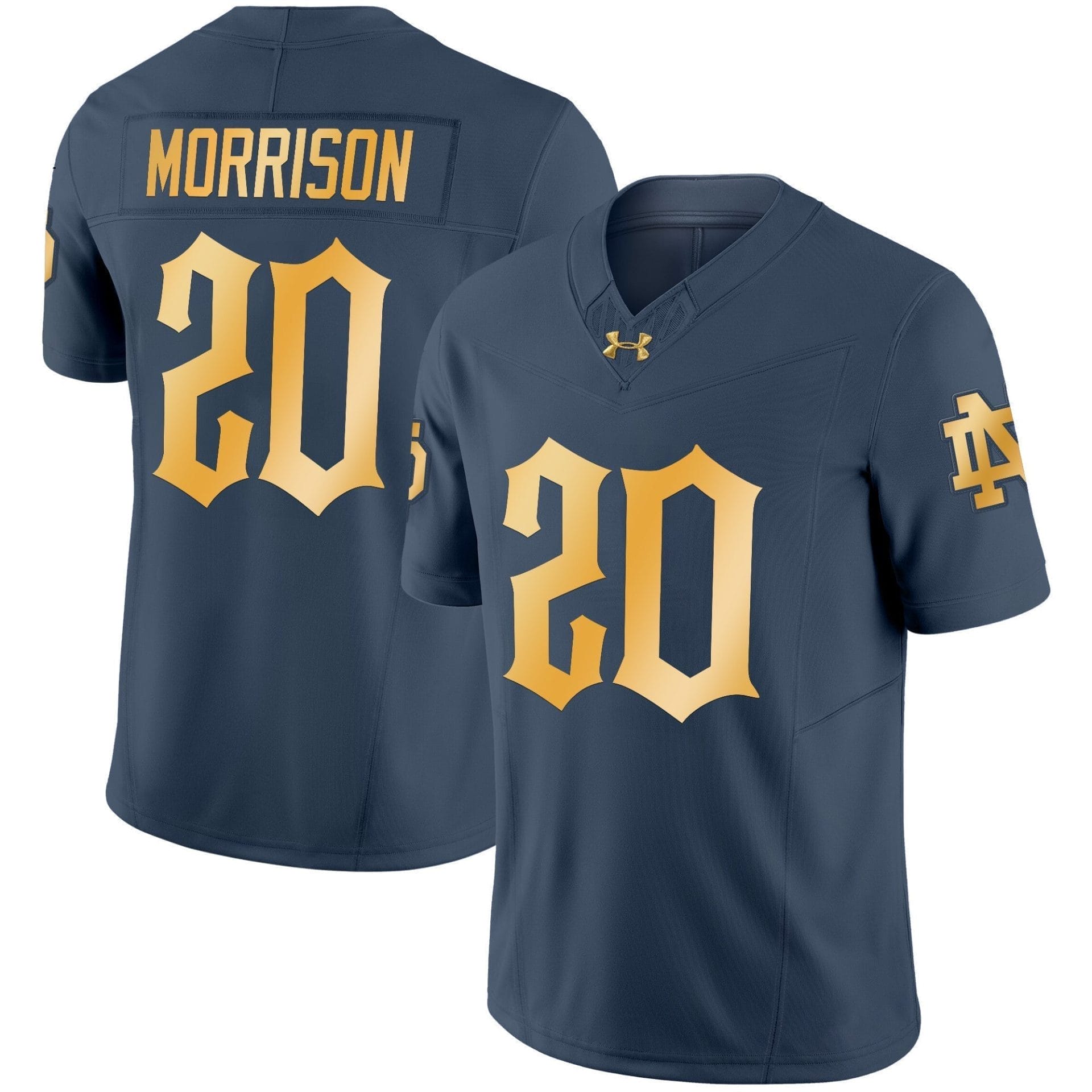 Notre Dame Fighting Irish Vapor Limited Jersey - All Stitched