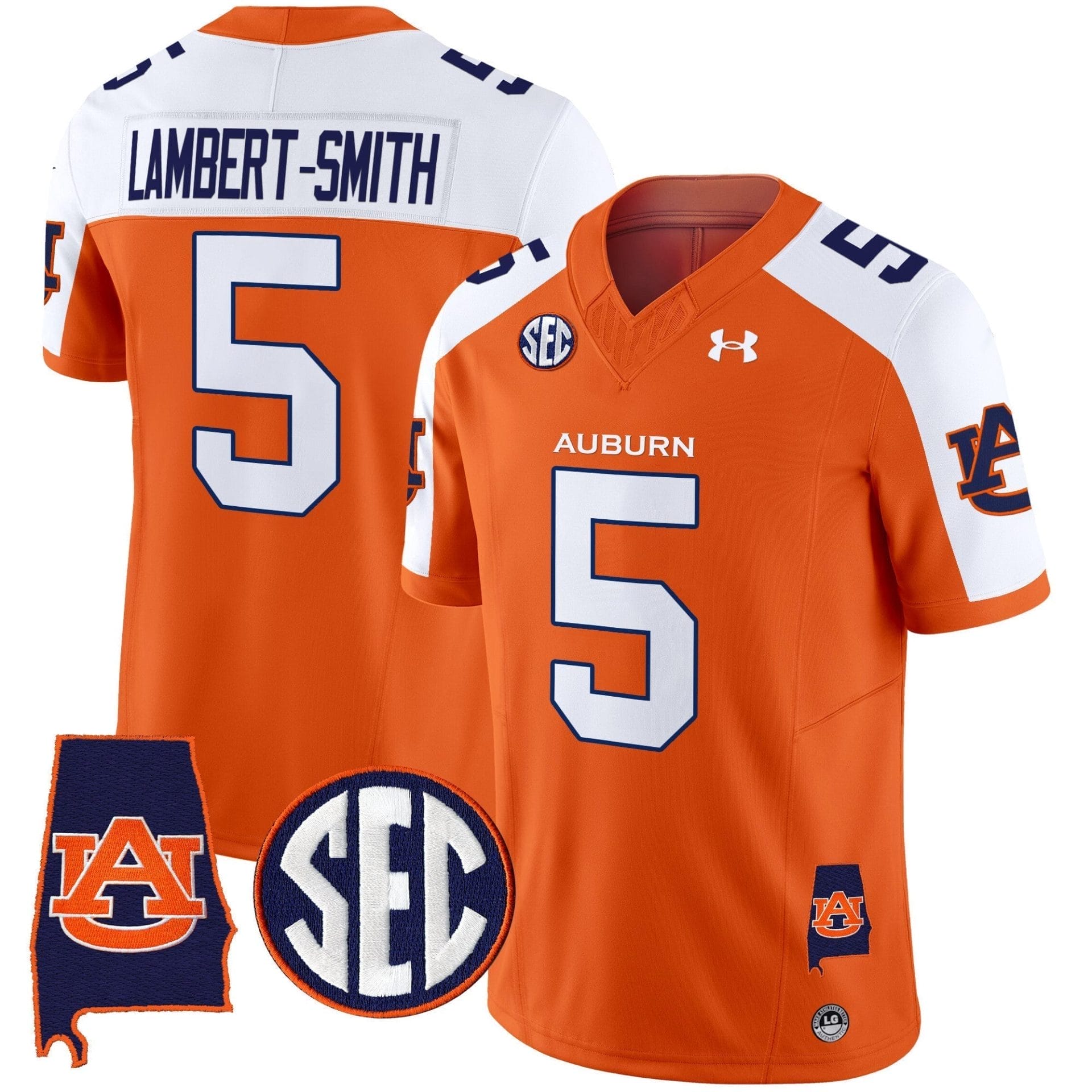 Auburn Tigers 2025 Alabama Patch Vapor Limited Jersey - All Stitched - Image 4