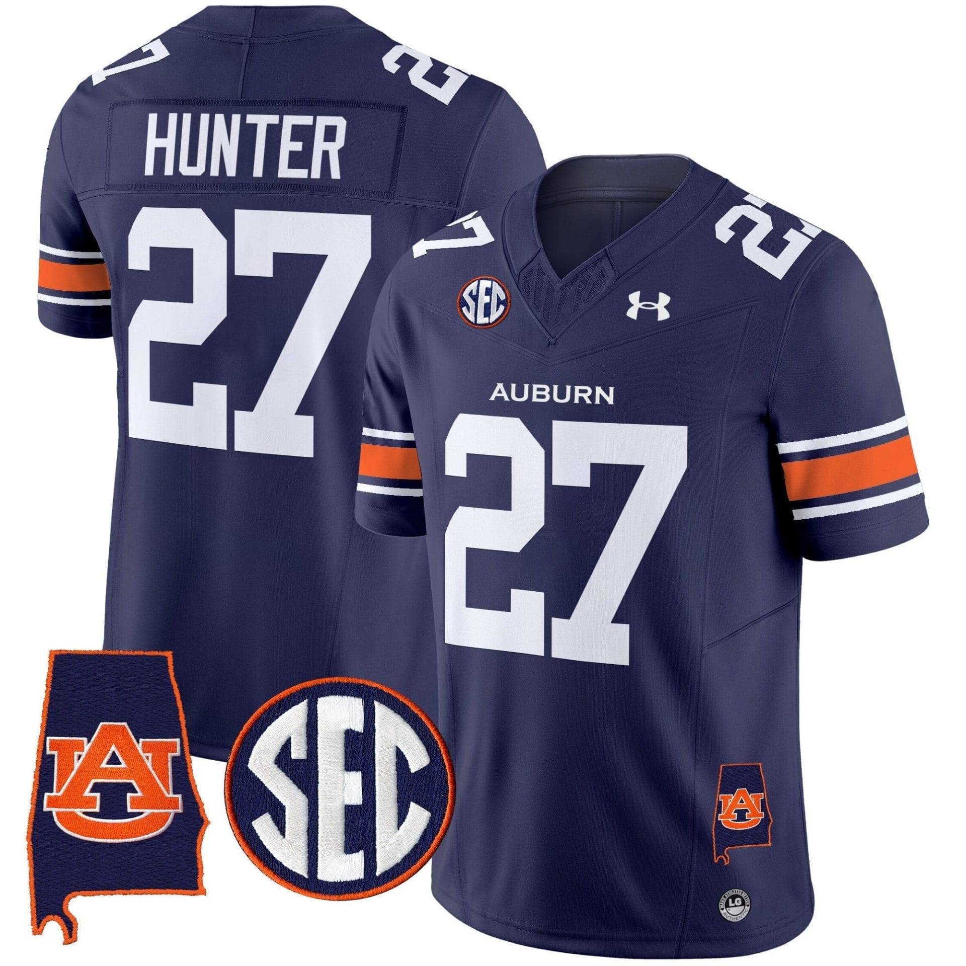Auburn Tigers 2025 Alabama Patch Vapor Limited Jersey - All Stitched - Image 28
