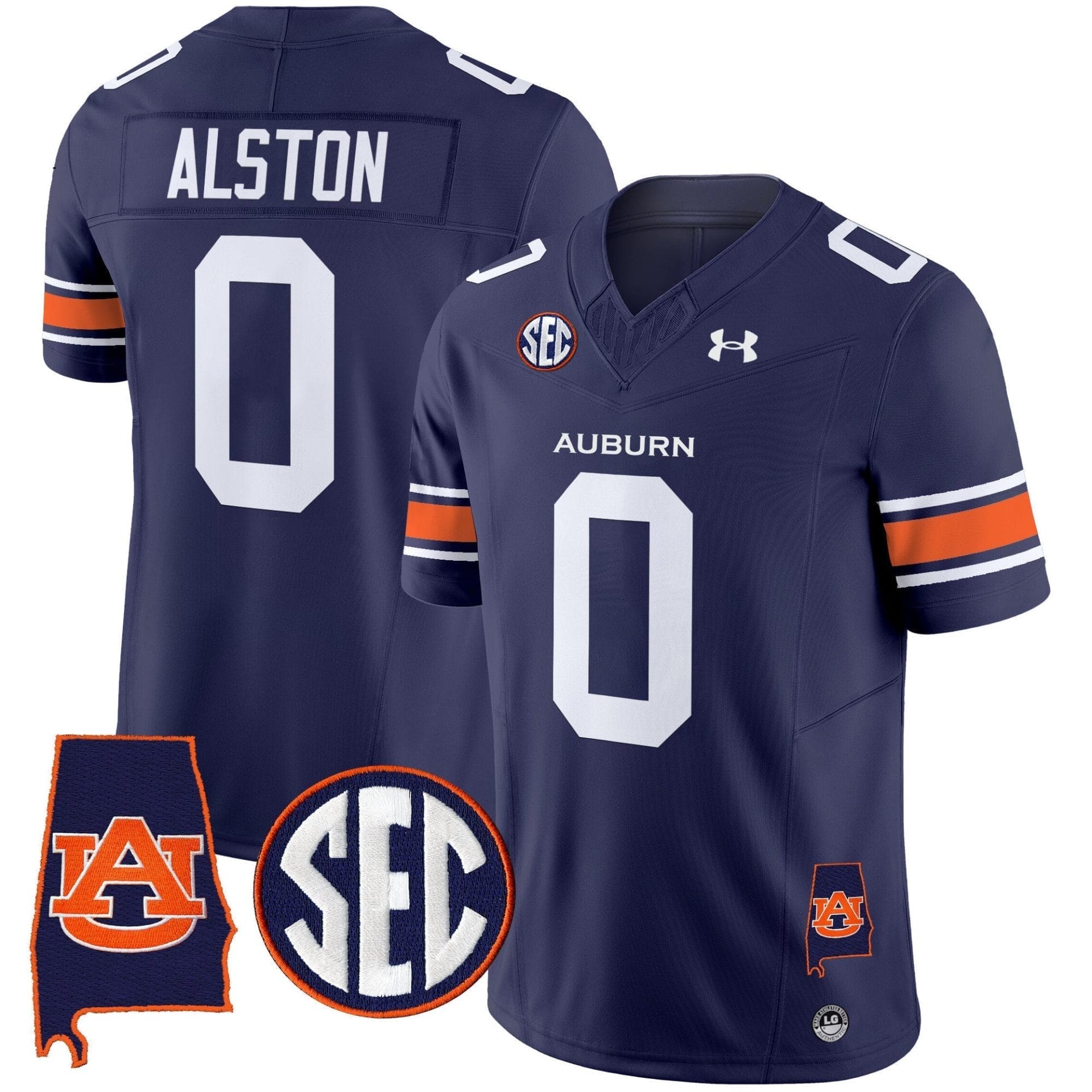 Auburn Tigers 2025 Alabama Patch Vapor Limited Jersey - All Stitched - Image 12