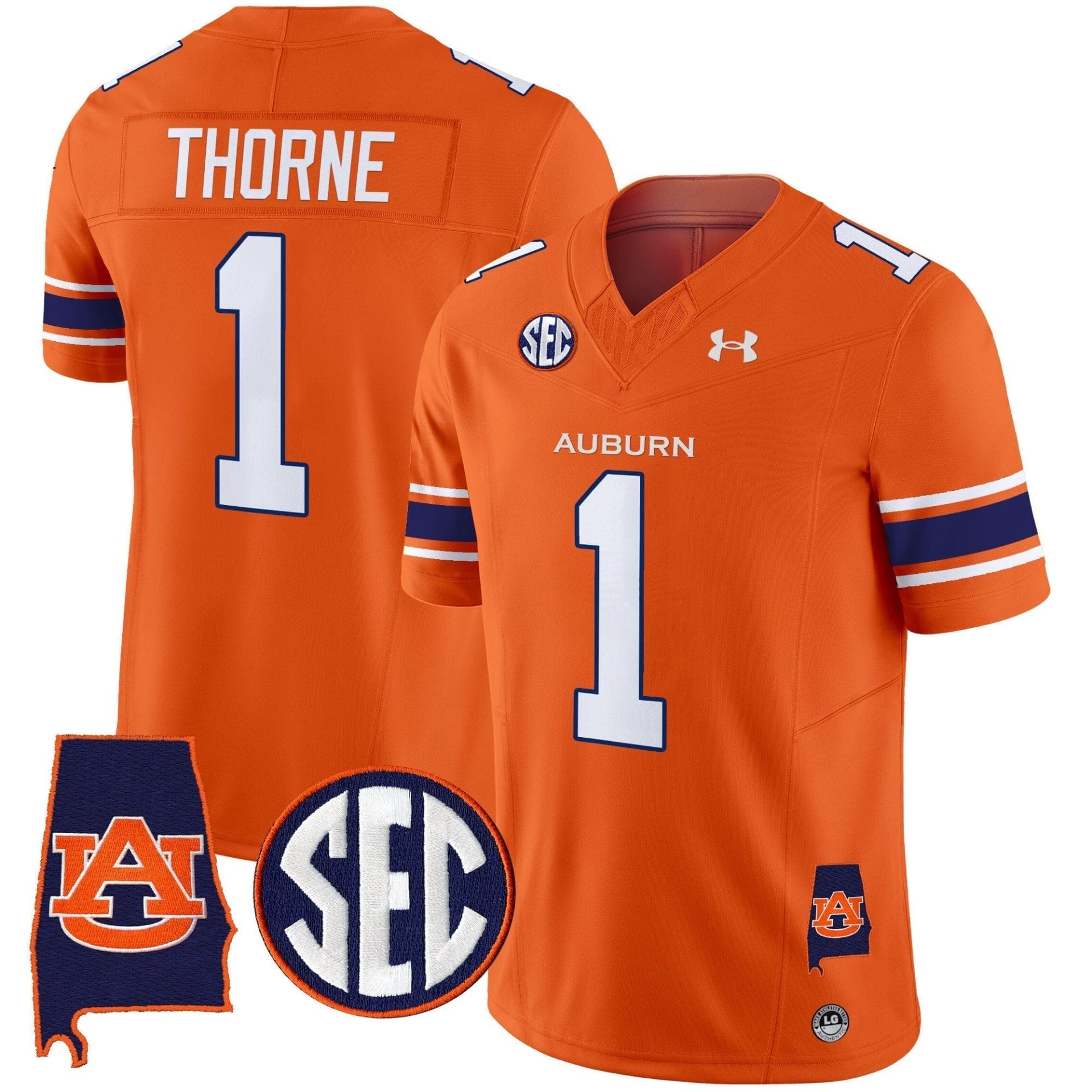 Auburn Tigers 2025 Alabama Patch Vapor Limited Jersey - All Stitched - Image 33