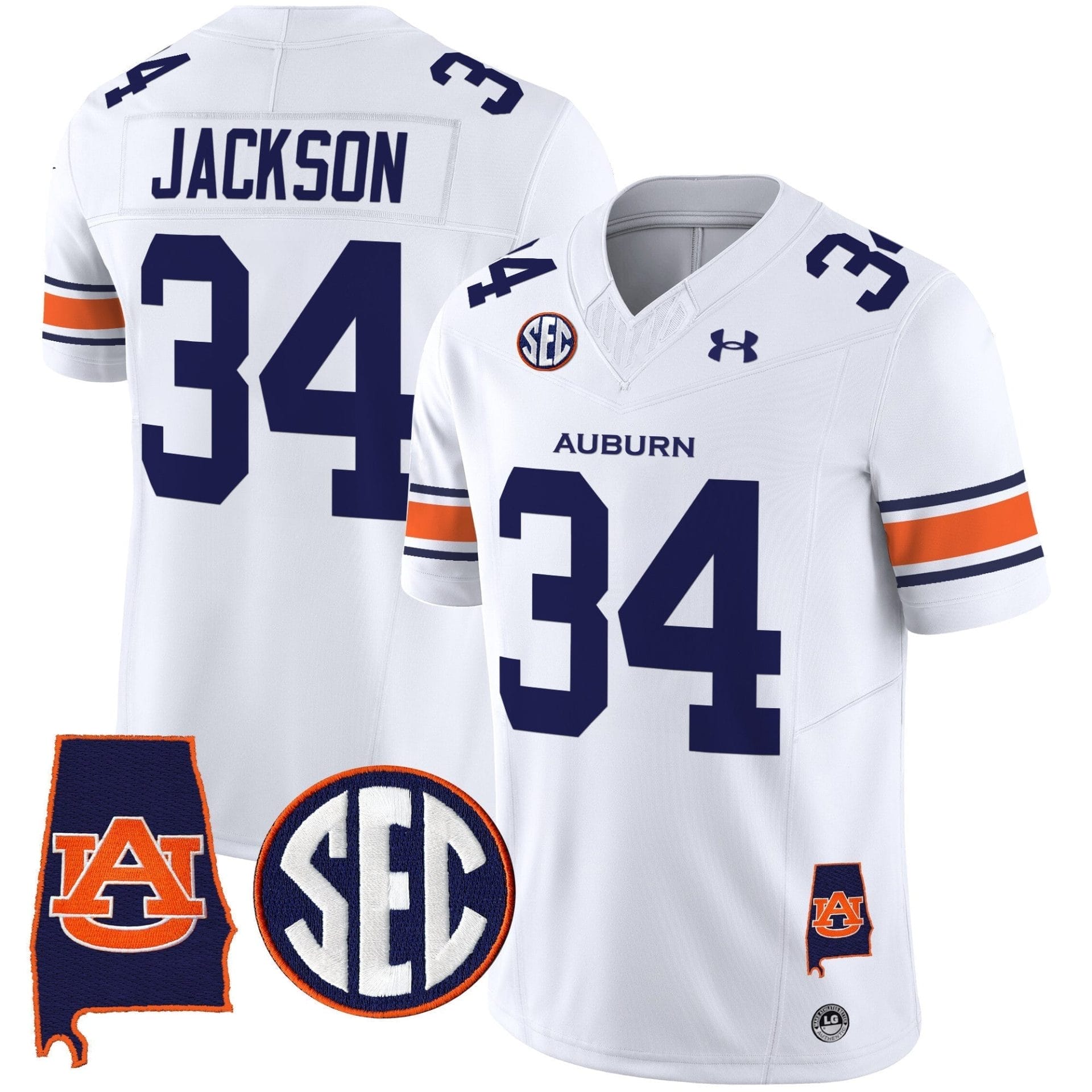 Auburn Tigers 2025 Alabama Patch Vapor Limited Jersey - All Stitched - Image 13