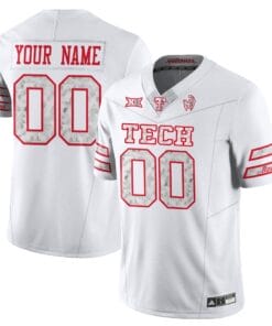 Texas Tech Football “GalvanICED” Custom Jersey - All Stitched