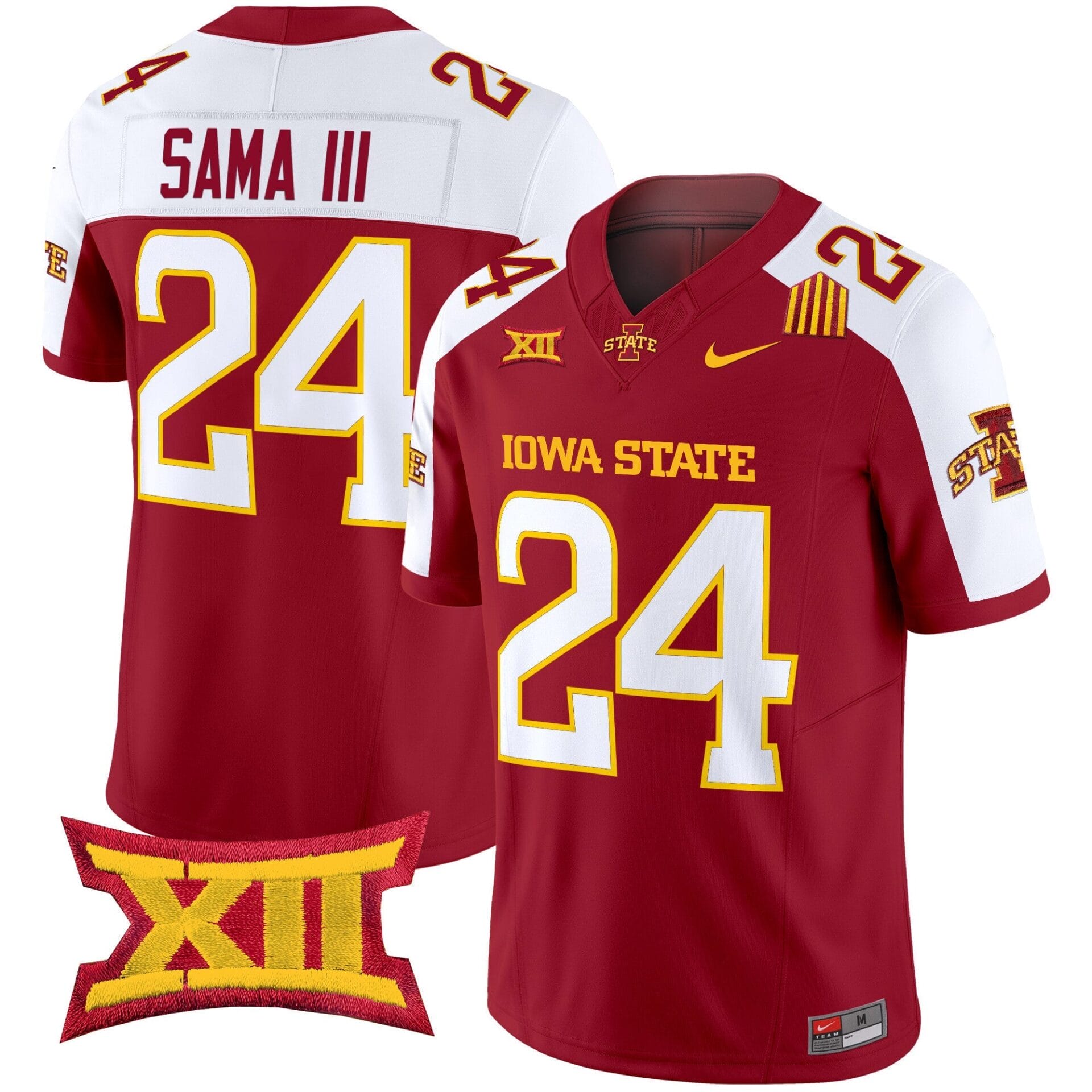 Men's Iowa State Cyclones 2025 Vapor Limited Jersey - All Stitched - Image 16