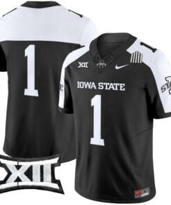 Alternative view of Men's Iowa State Cyclones 2025 Vapor Limited Jersey - All Stitched