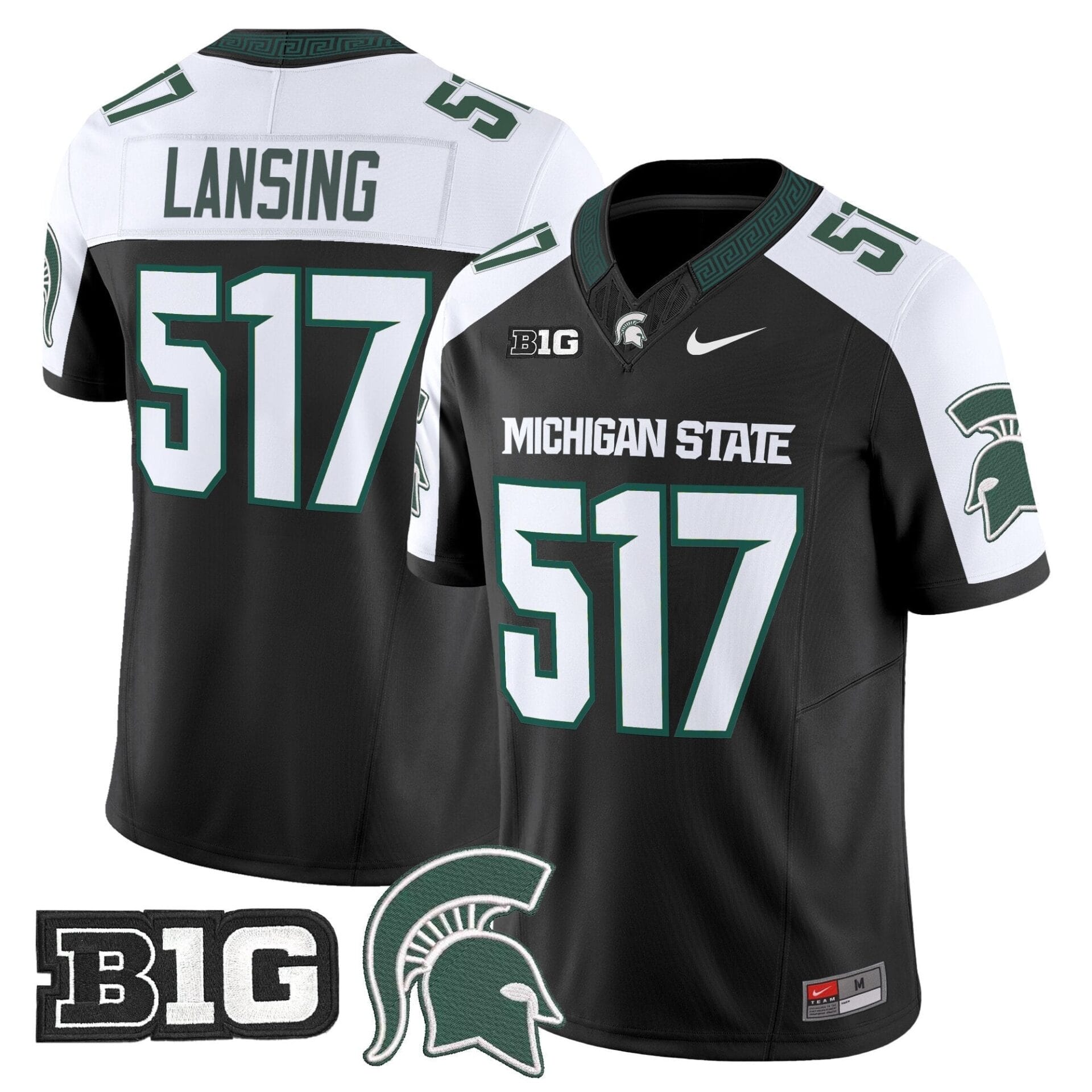 Men's Michigan State Spartans 2025 Vapor Limited Jersey - All Stitched - Image 12
