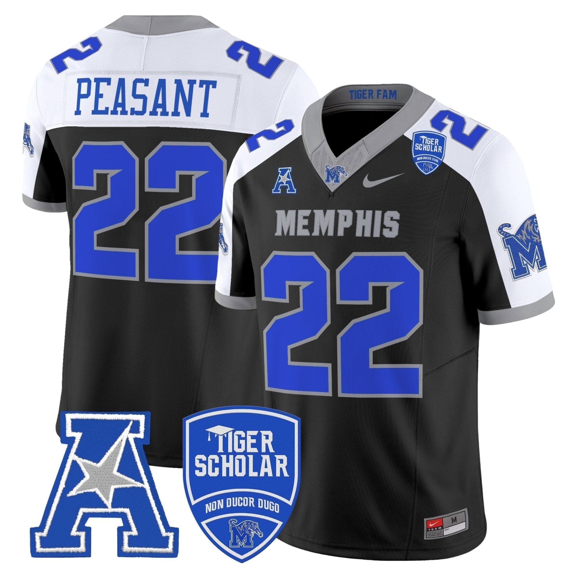Memphis Tigers 2025 Vapor Limited Jersey - All Stitched - Image 14