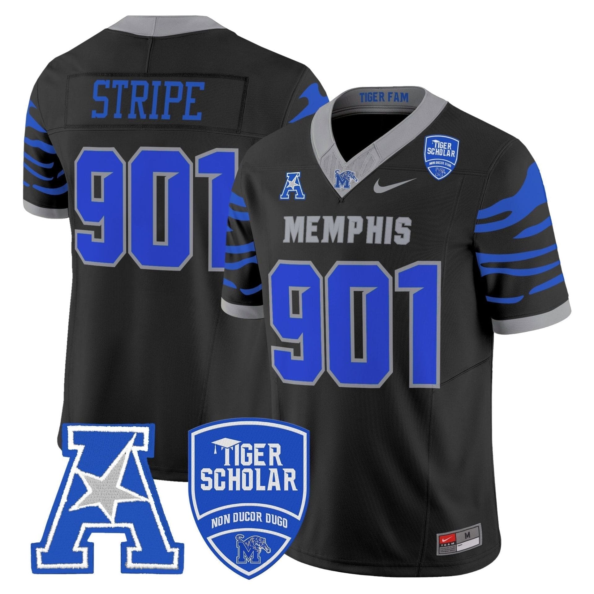 Memphis Tigers 2025 Vapor Limited Jersey - All Stitched - Image 29