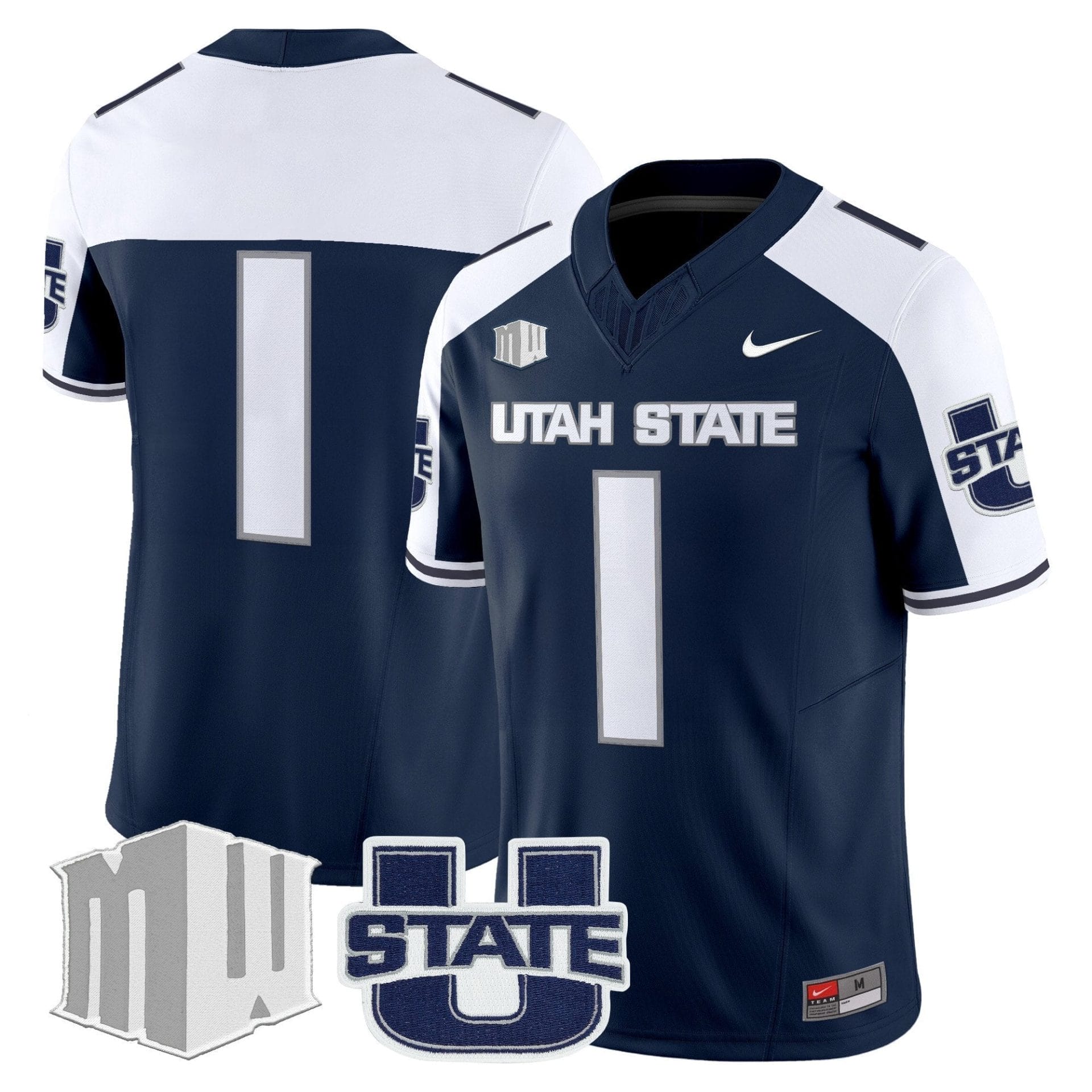 Men's Utah State Aggies 2025 Vapor Limited Jersey - All Stitched - Image 24