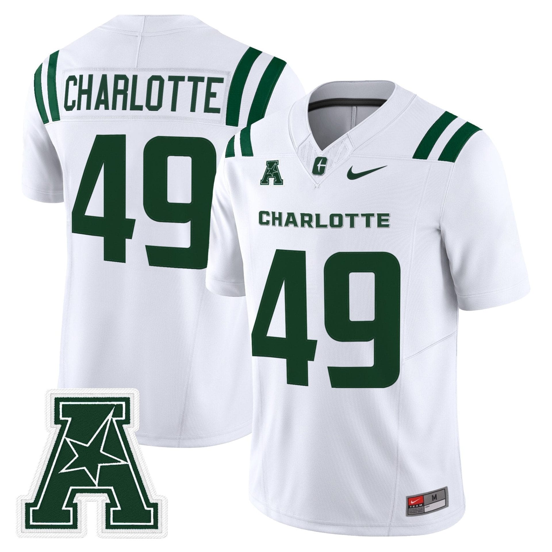 Men's Charlotte 49ers 2025 Vapor Limited Jersey - All Stitched - Image 45