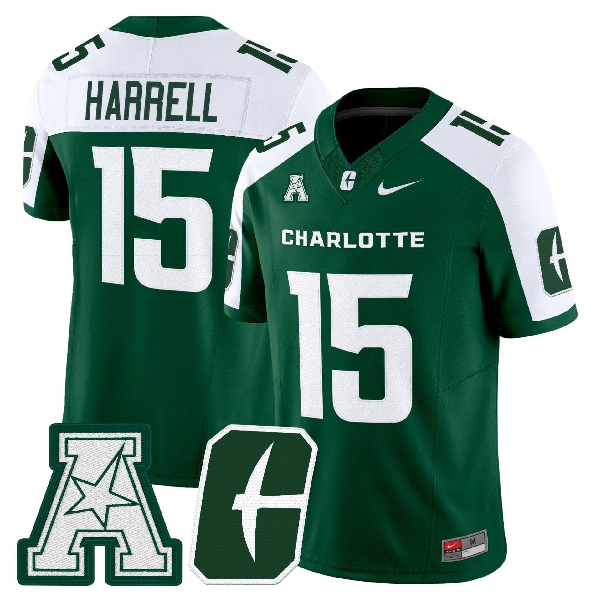 Men's Charlotte 49ers 2025 Vapor Limited Jersey - All Stitched - Image 6