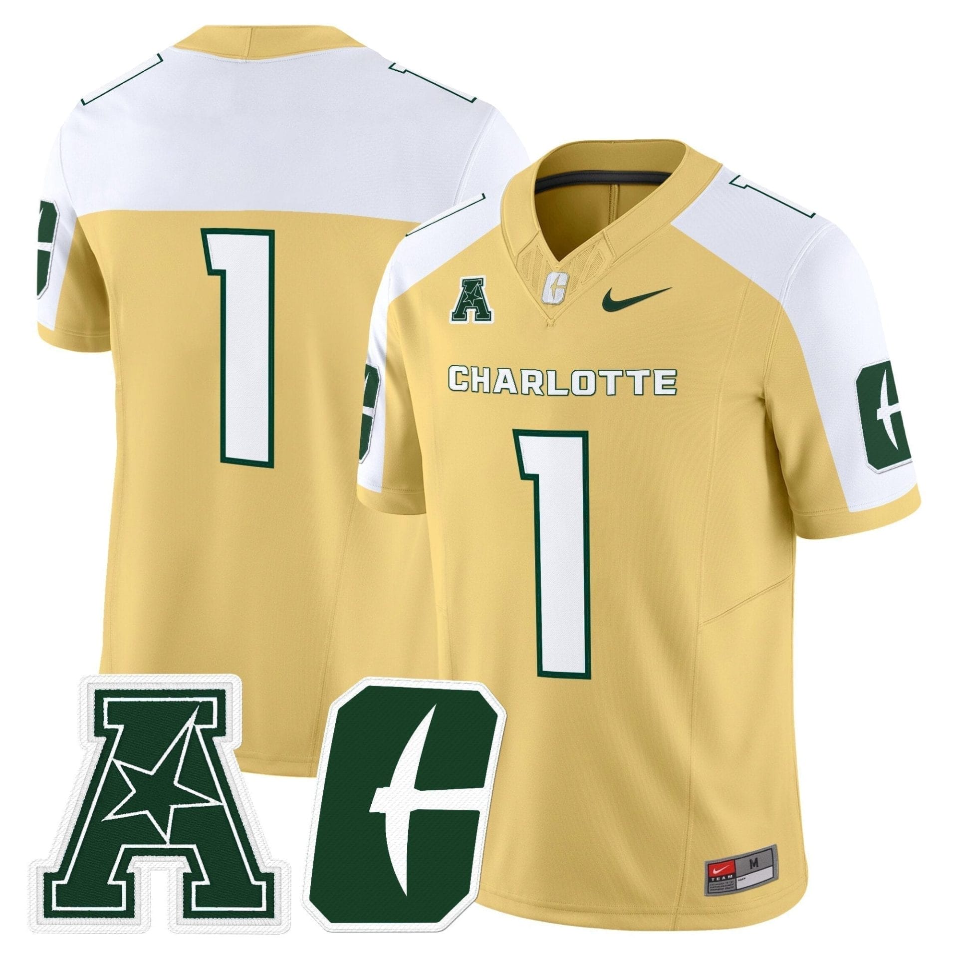 Men's Charlotte 49ers 2025 Vapor Limited Jersey - All Stitched - Image 29